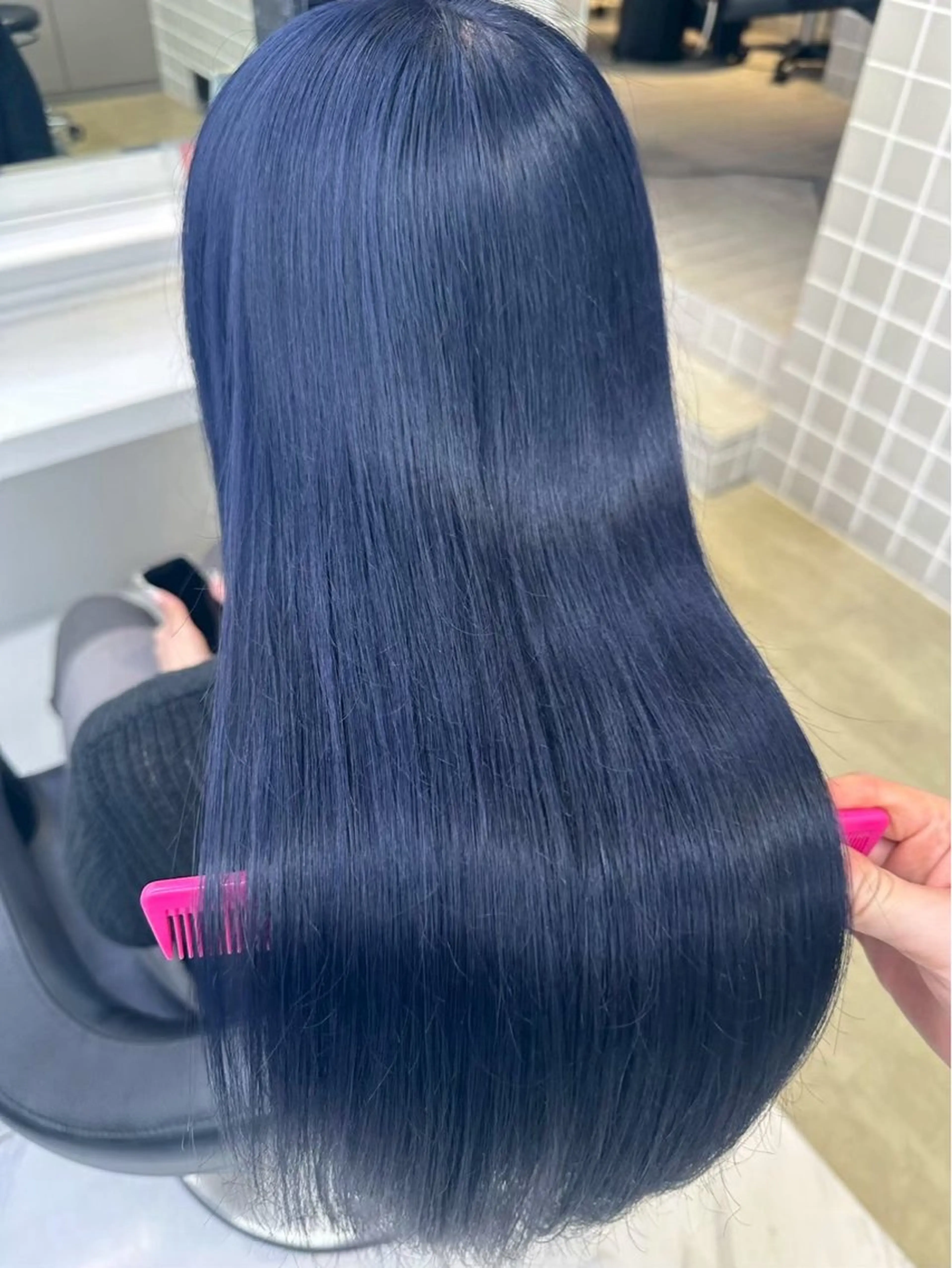 カラー ブリーチなし🫧韓国 🫧HANA🫧のヘアスタイル