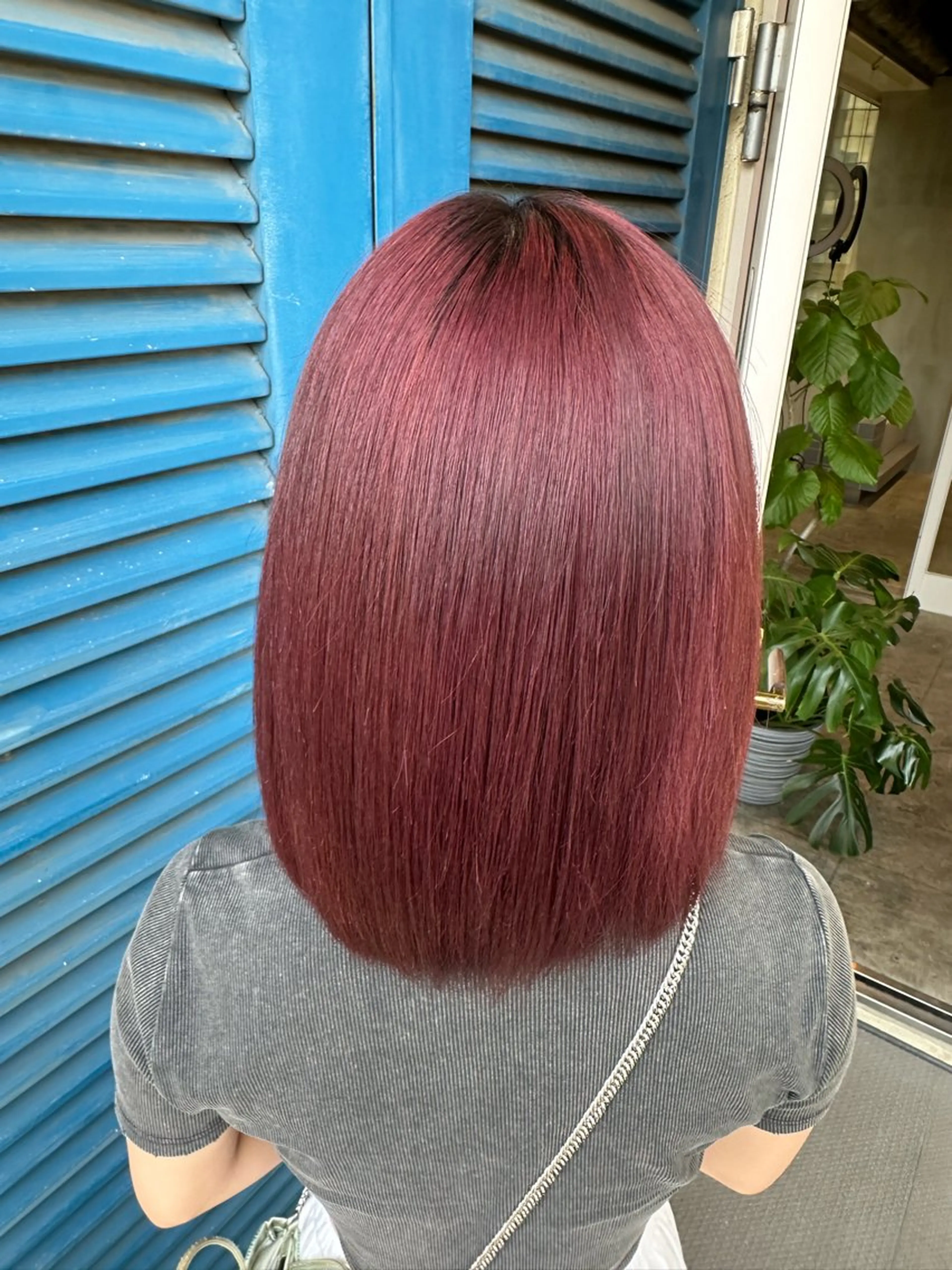 ミディアム 👑ハイトーン👑プ ルエクステ👑だいとのヘアスタイル