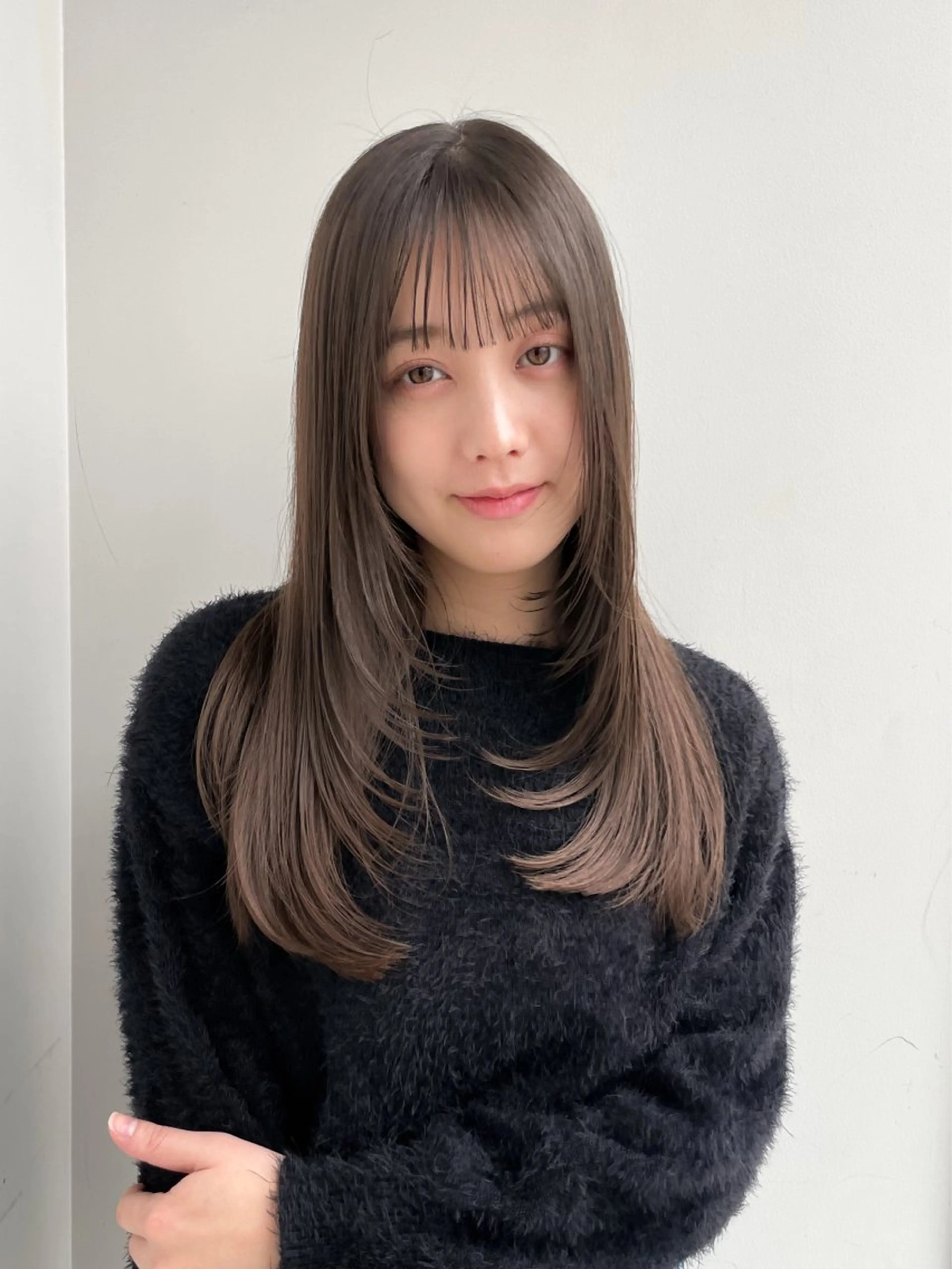 ロング 似合わせ/ベージュ /レイヤー/りほ🤍のヘアスタイル