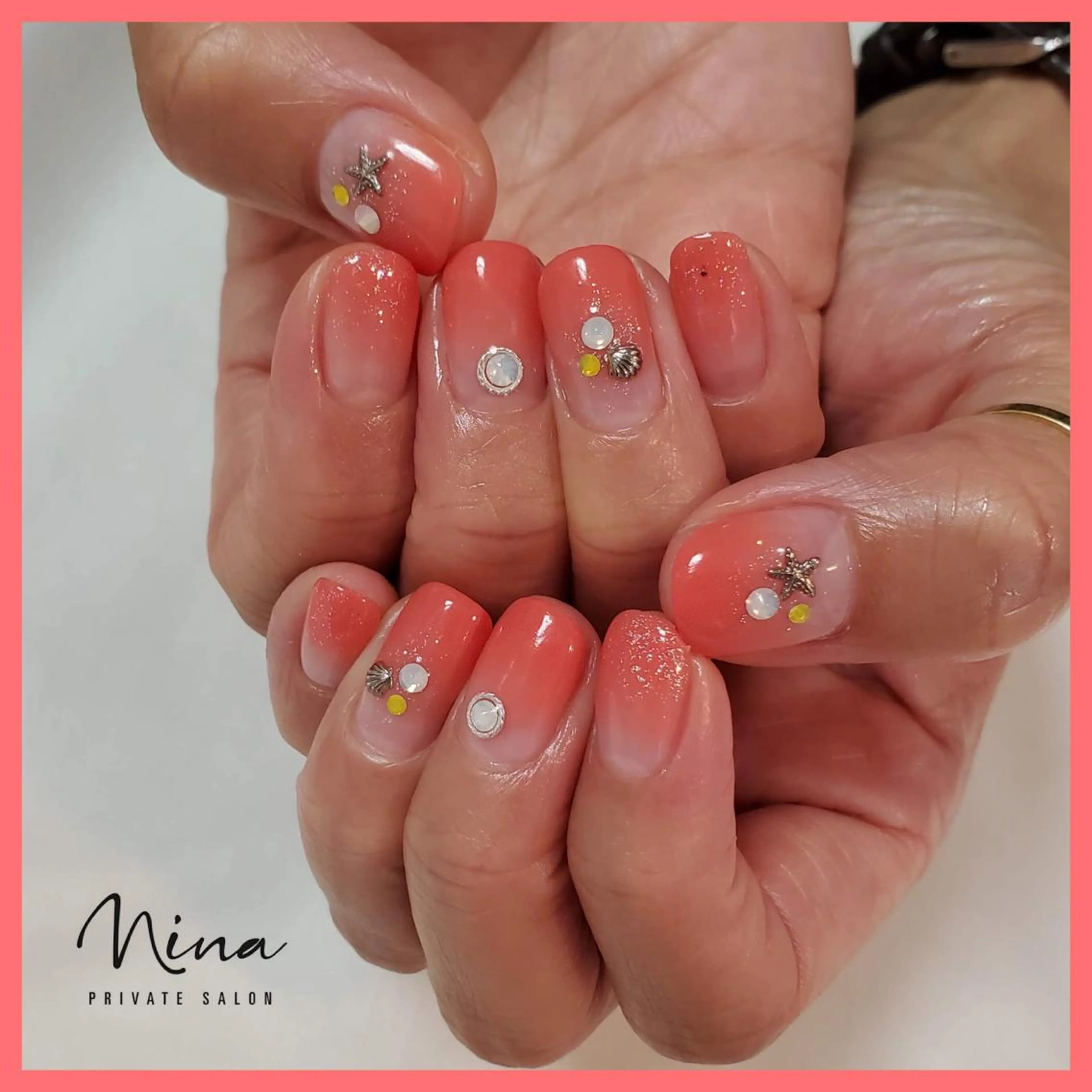 ネイル ネイル＆フットケアサロンアイアムアイ所属・ネイリスト モリシタのネイルデザイン