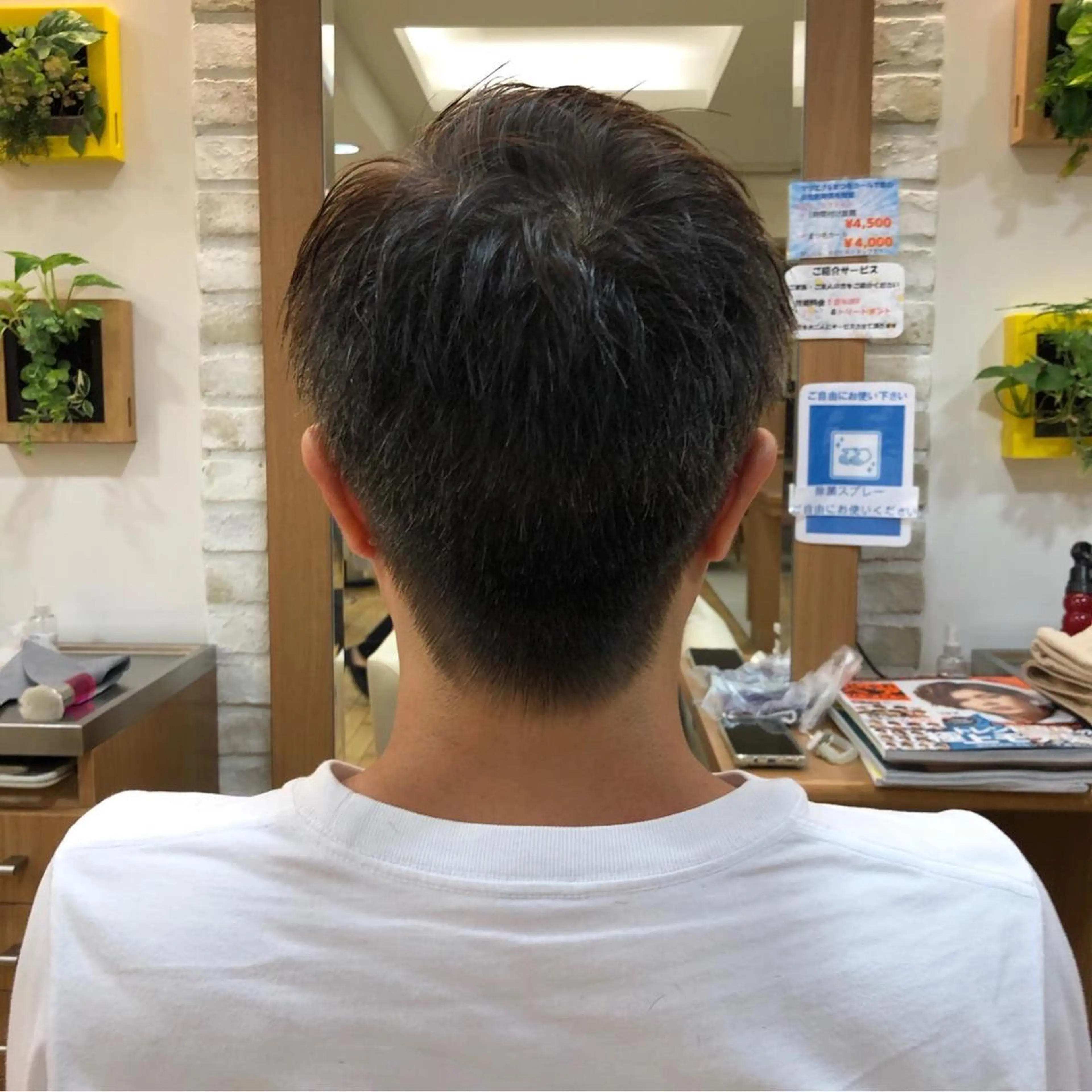 ショート メンズ FAHREN-PURE所属・小鹿理紗 和光市のヘアスタイル