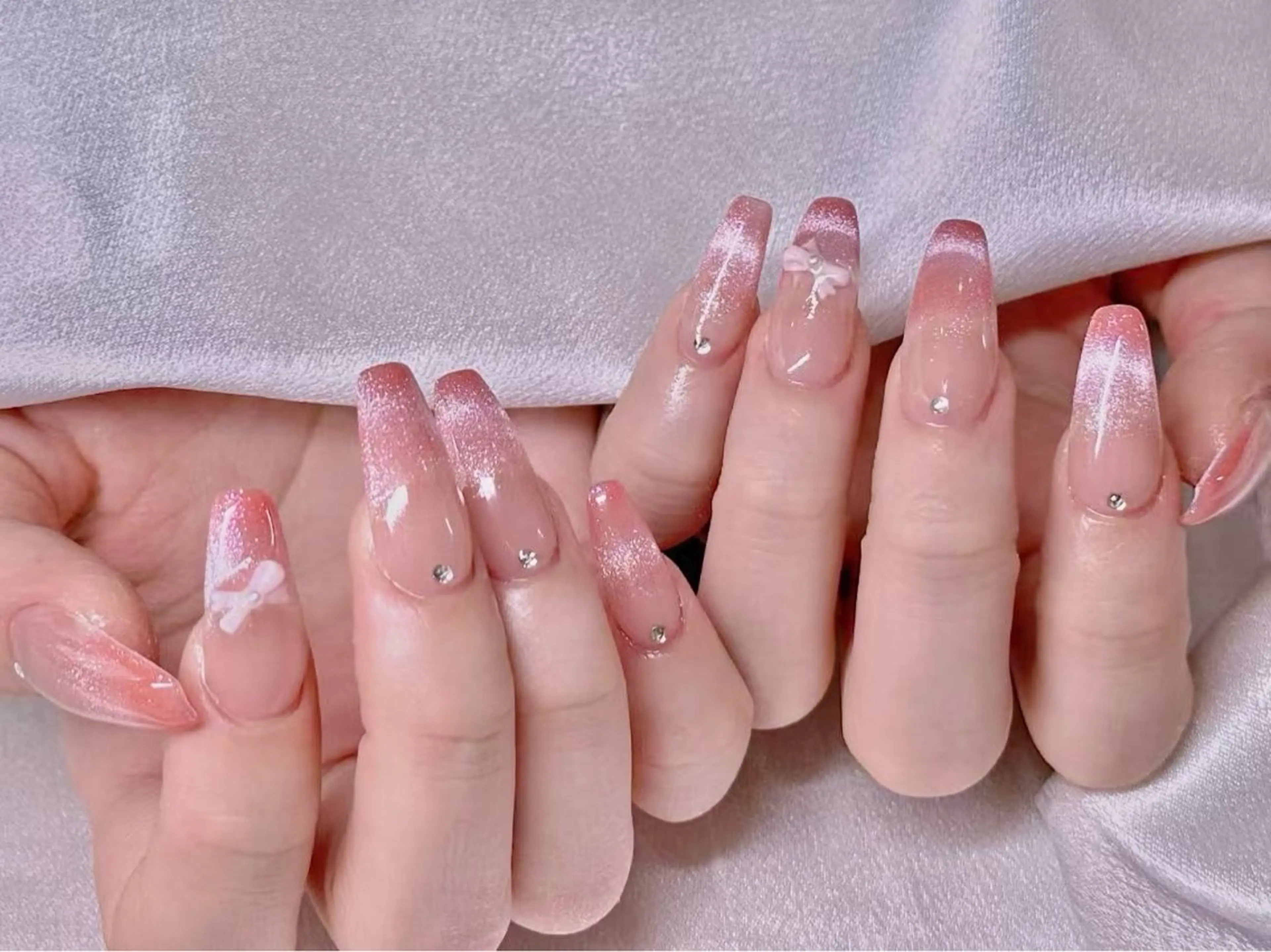 ネイル ハンドネイル 長さだし専門店 M2　rikaのネイルデザイン