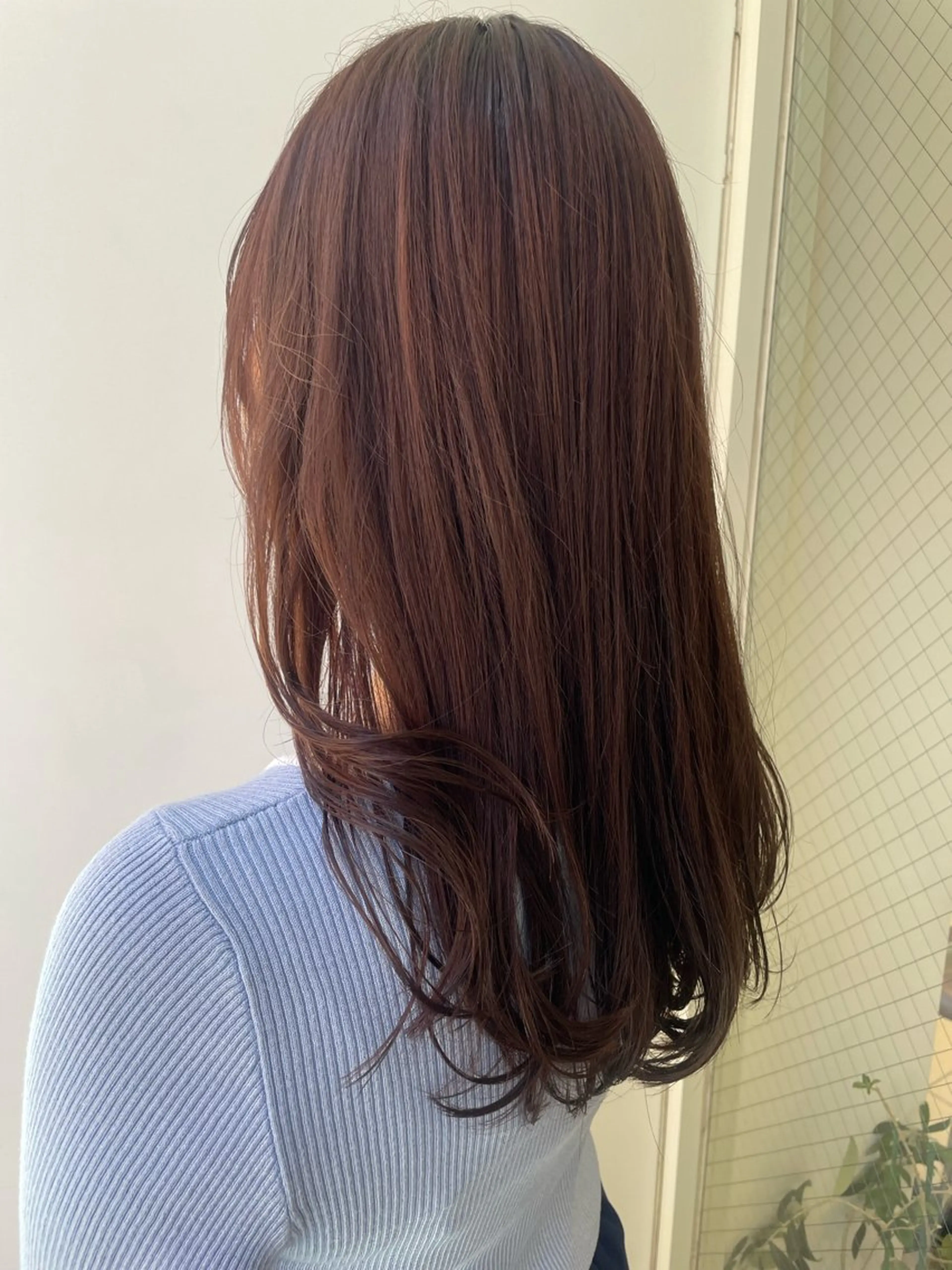 セミロング カラー ヘアアレンジ カット ヘアカラー トリートメント 韓国ヘアメイク🎀/ 縮毛矯正✨山本媛香のヘアスタイル