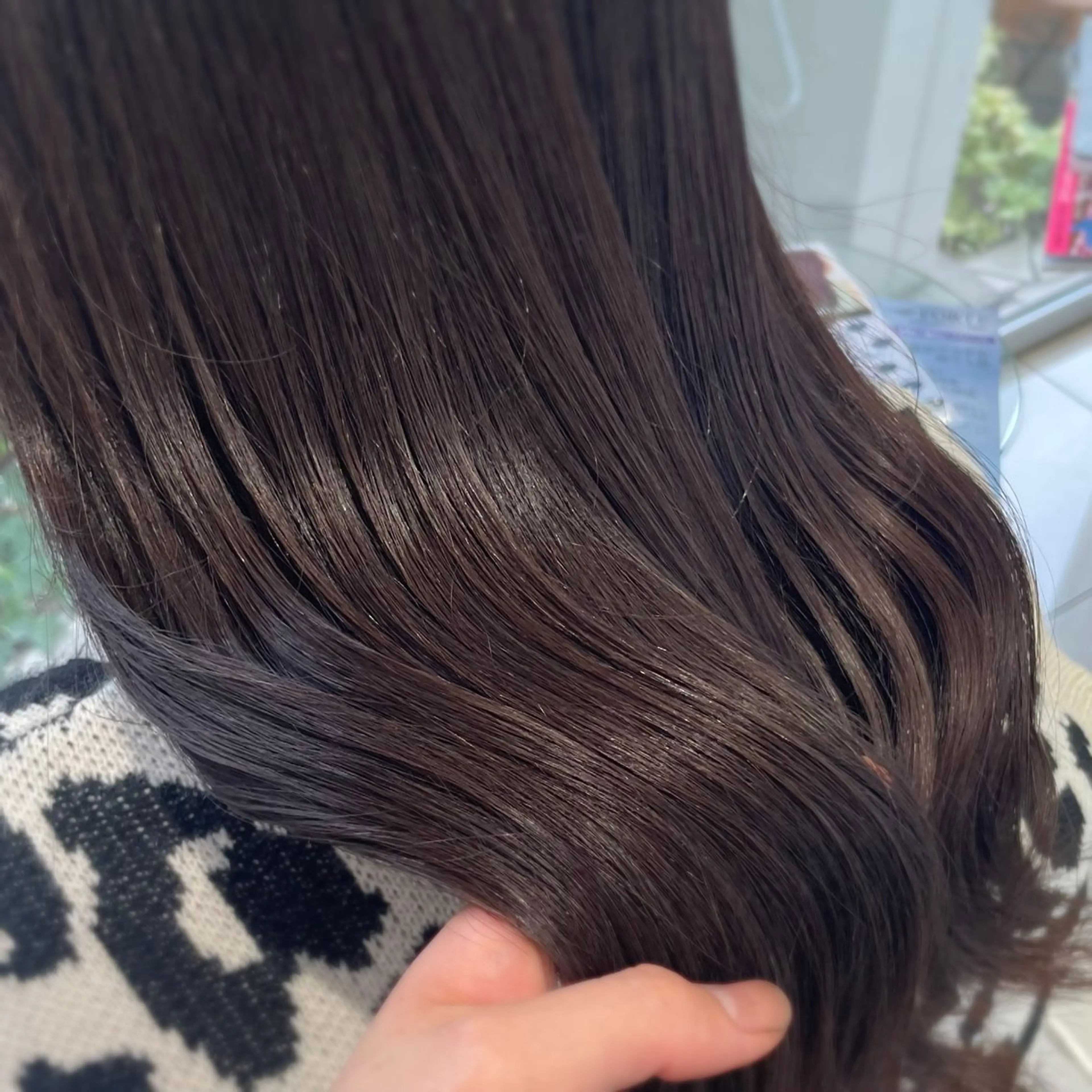 ロング カラー 髪質改善 トリートメント 艶カラー/縮毛矯正 /𝐒𝐚𝐤𝐢のヘアスタイル