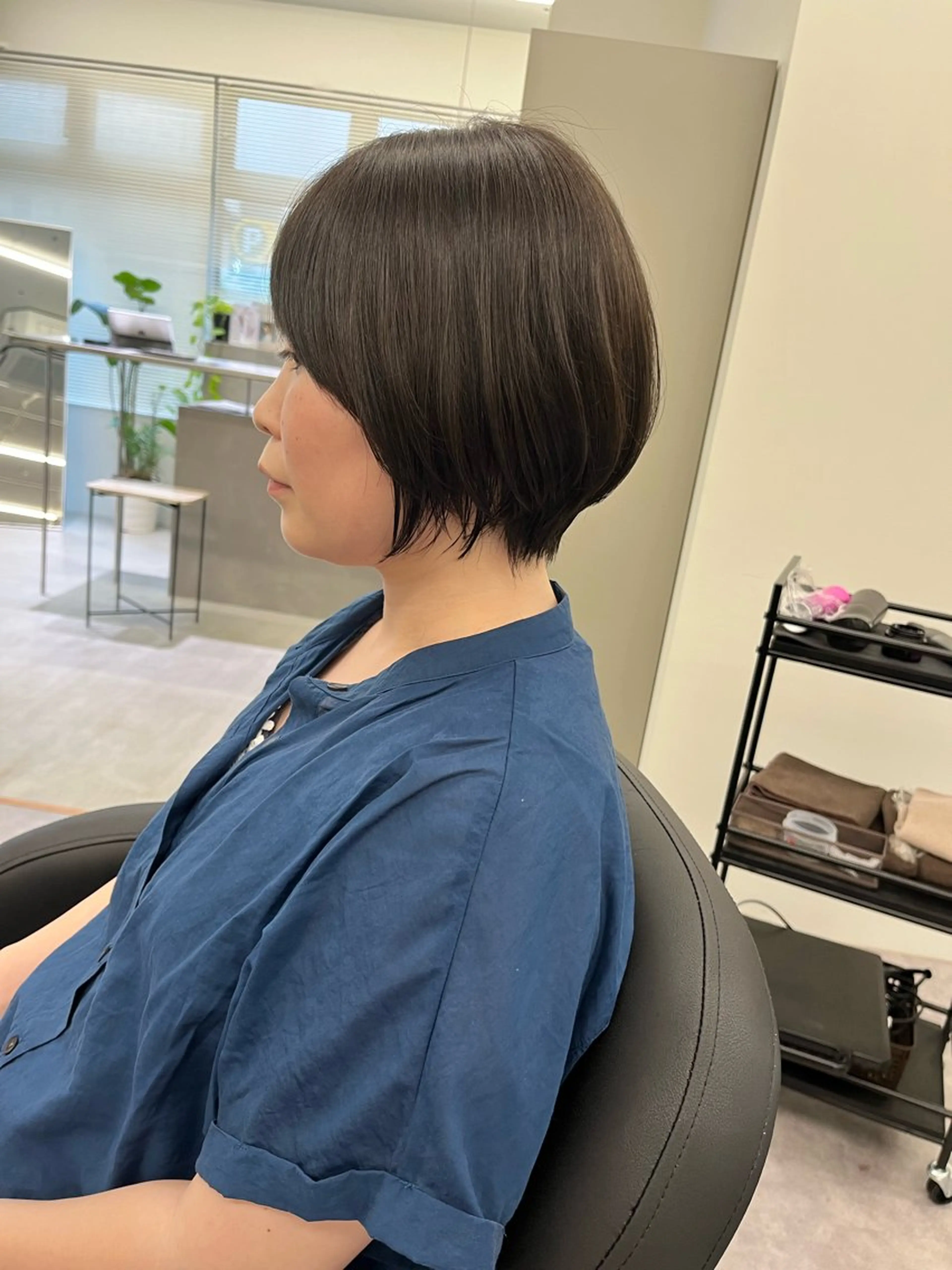 ショート くびれヘア ショートヘア 鈴村祐也/ショート /縮毛矯正のヘアスタイル