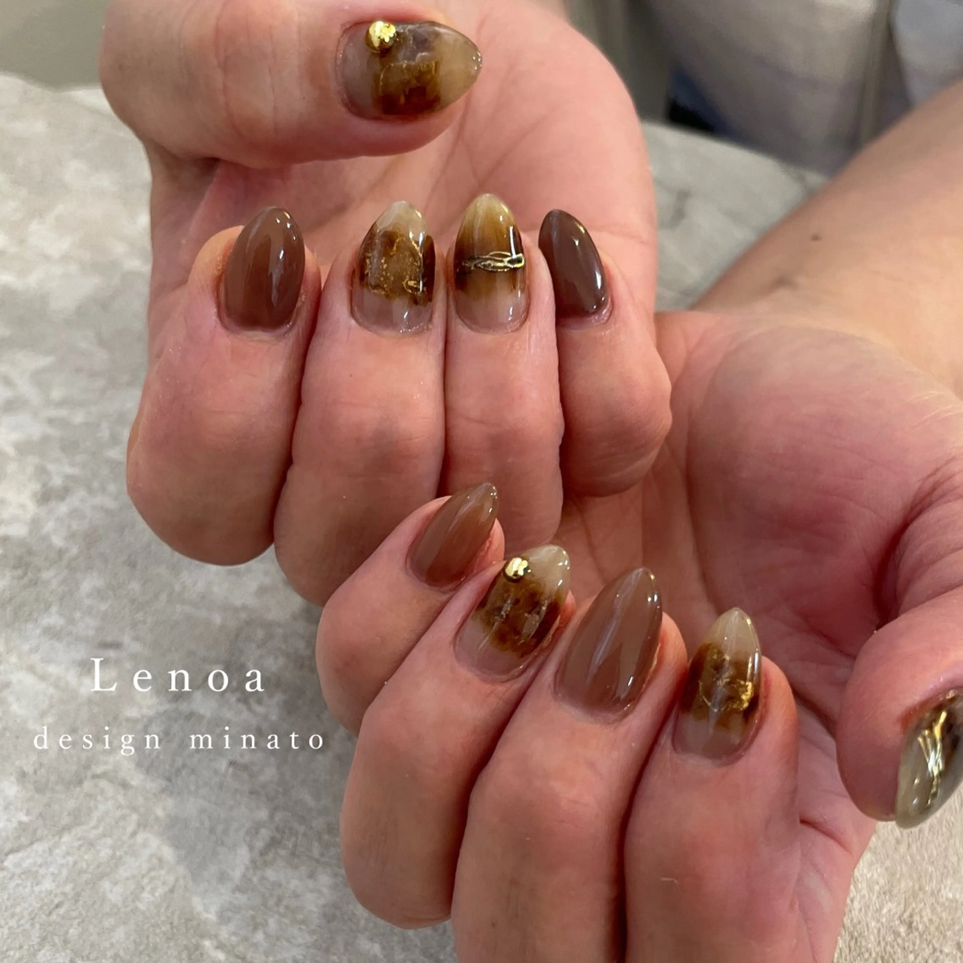 ネイル ハンドネイル Lenoa minatoのネイルデザイン
