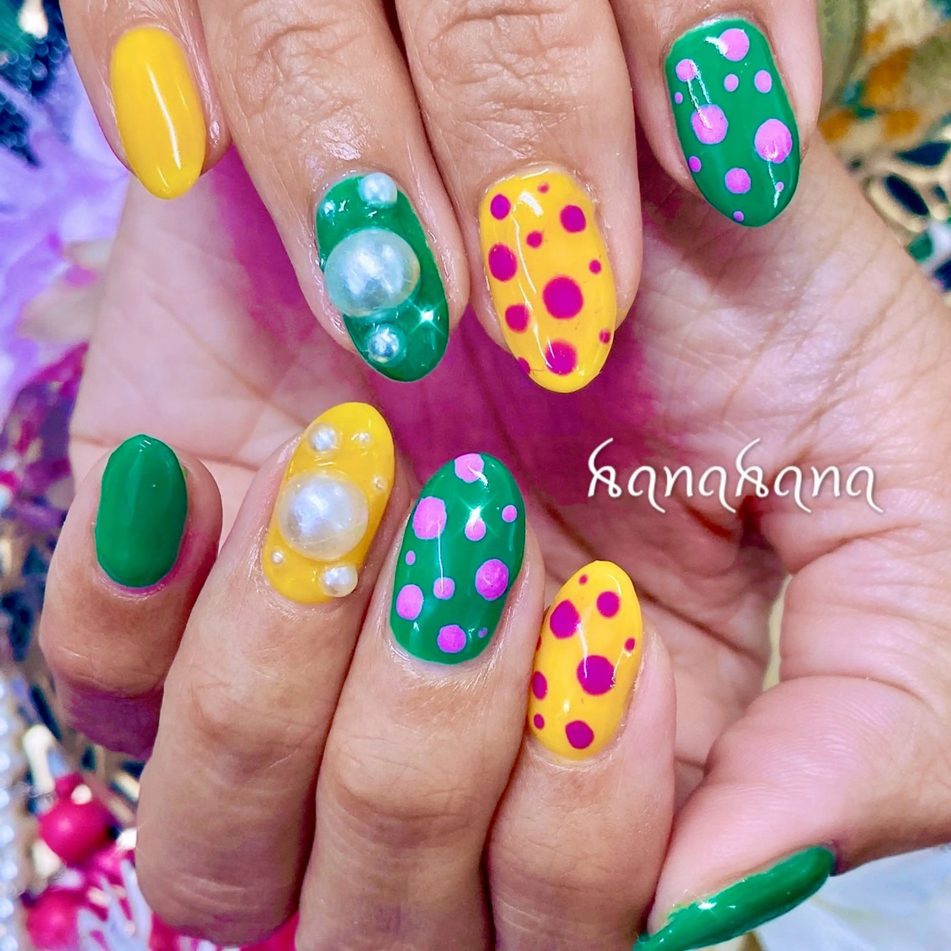 ネイル ジェルネイル HANAHANAのネイルデザイン
