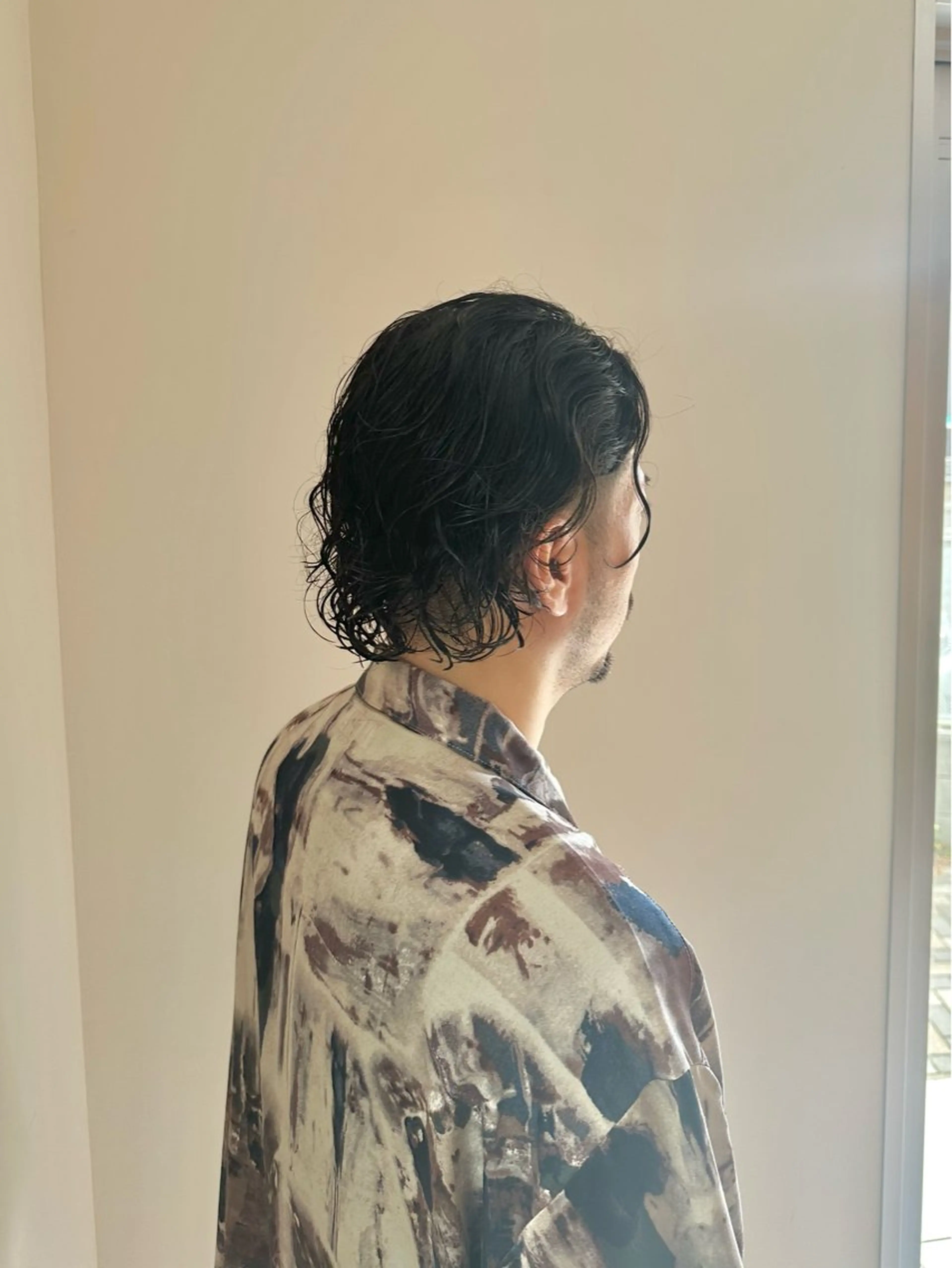 ミディアム メンズ くせ毛 メンズパーマ達人/ フェード/イツキのヘアスタイル