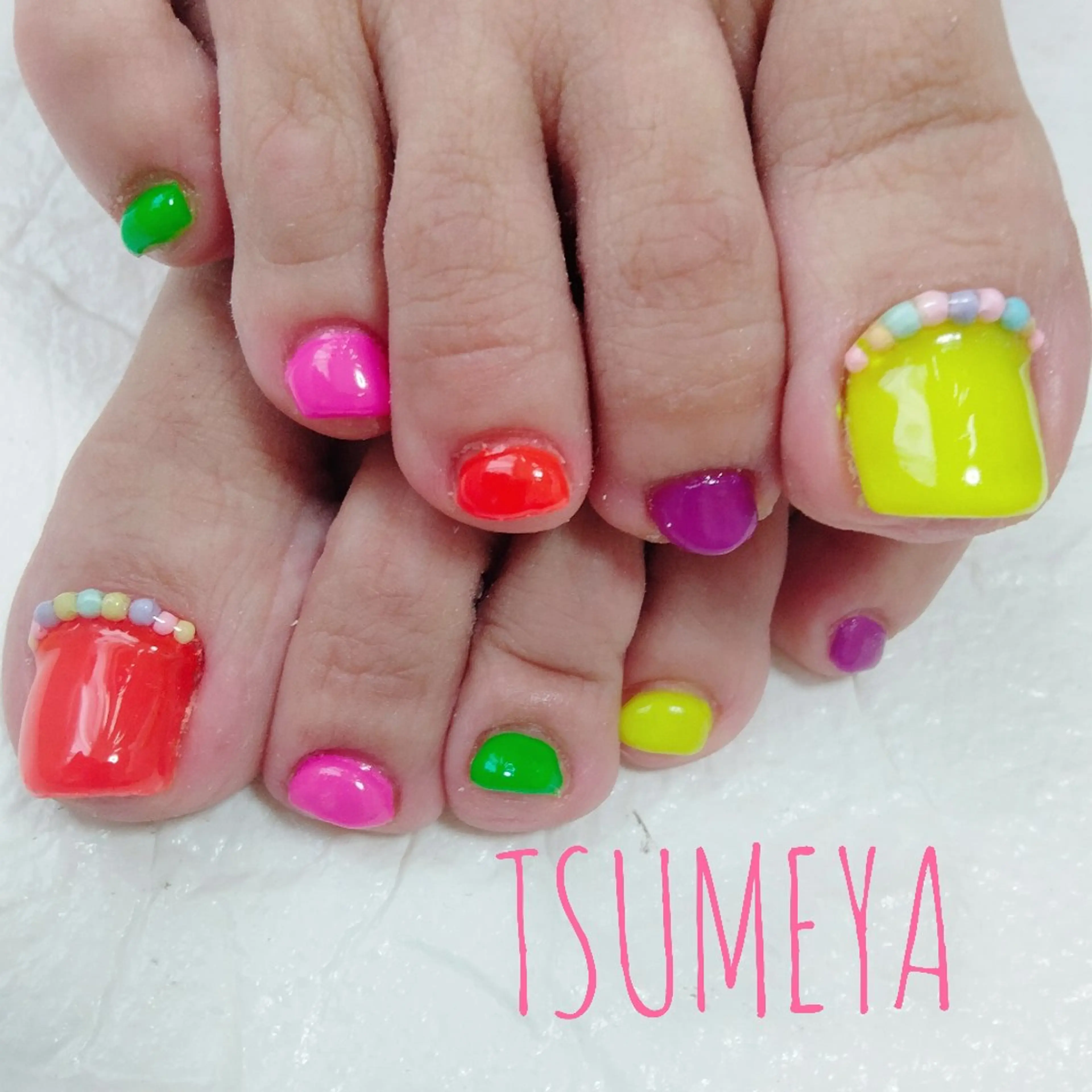 ネイル フットネイル _TSUMEYA _のネイルデザイン