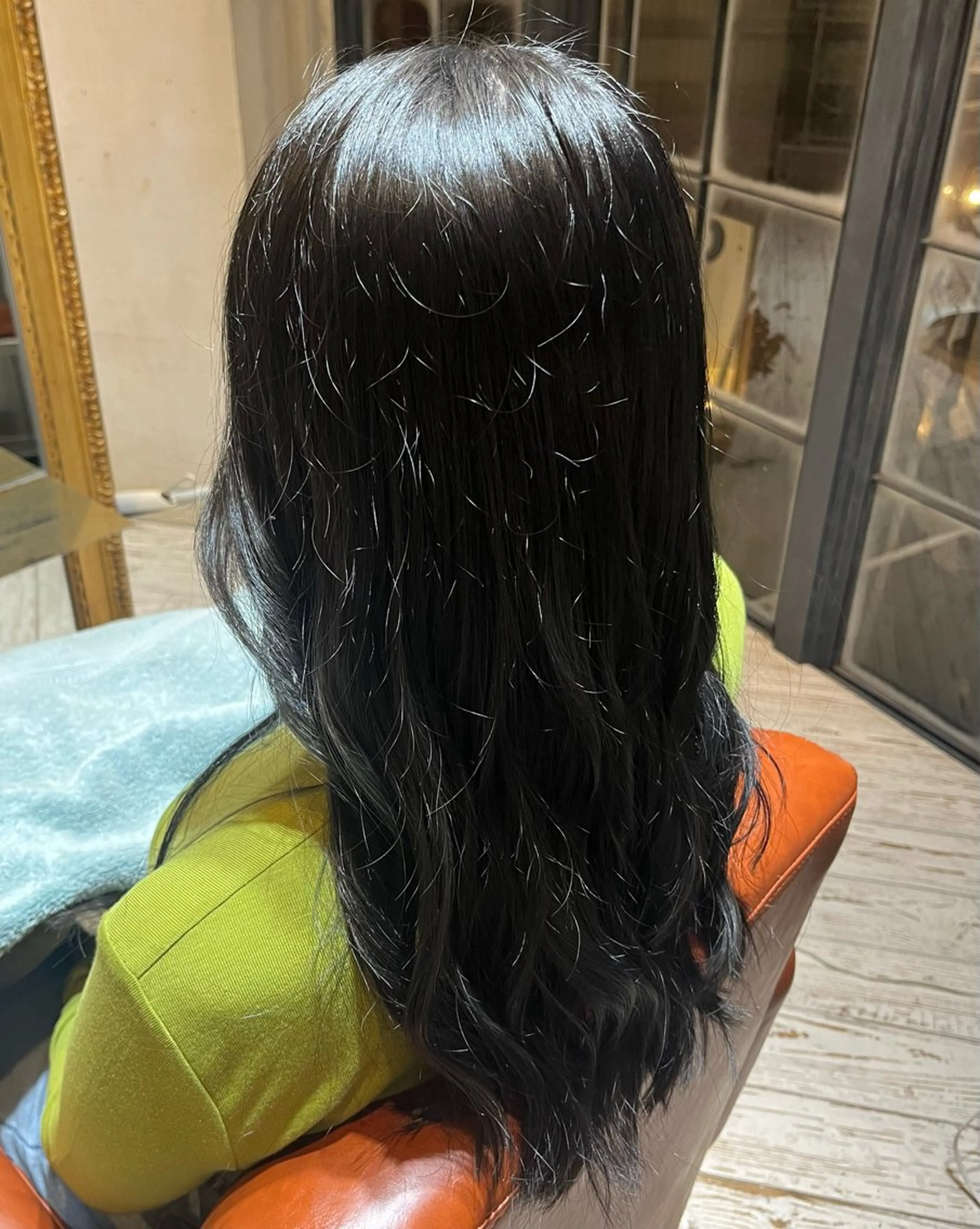 ロング カラー 美濃 咲穂のヘアスタイル