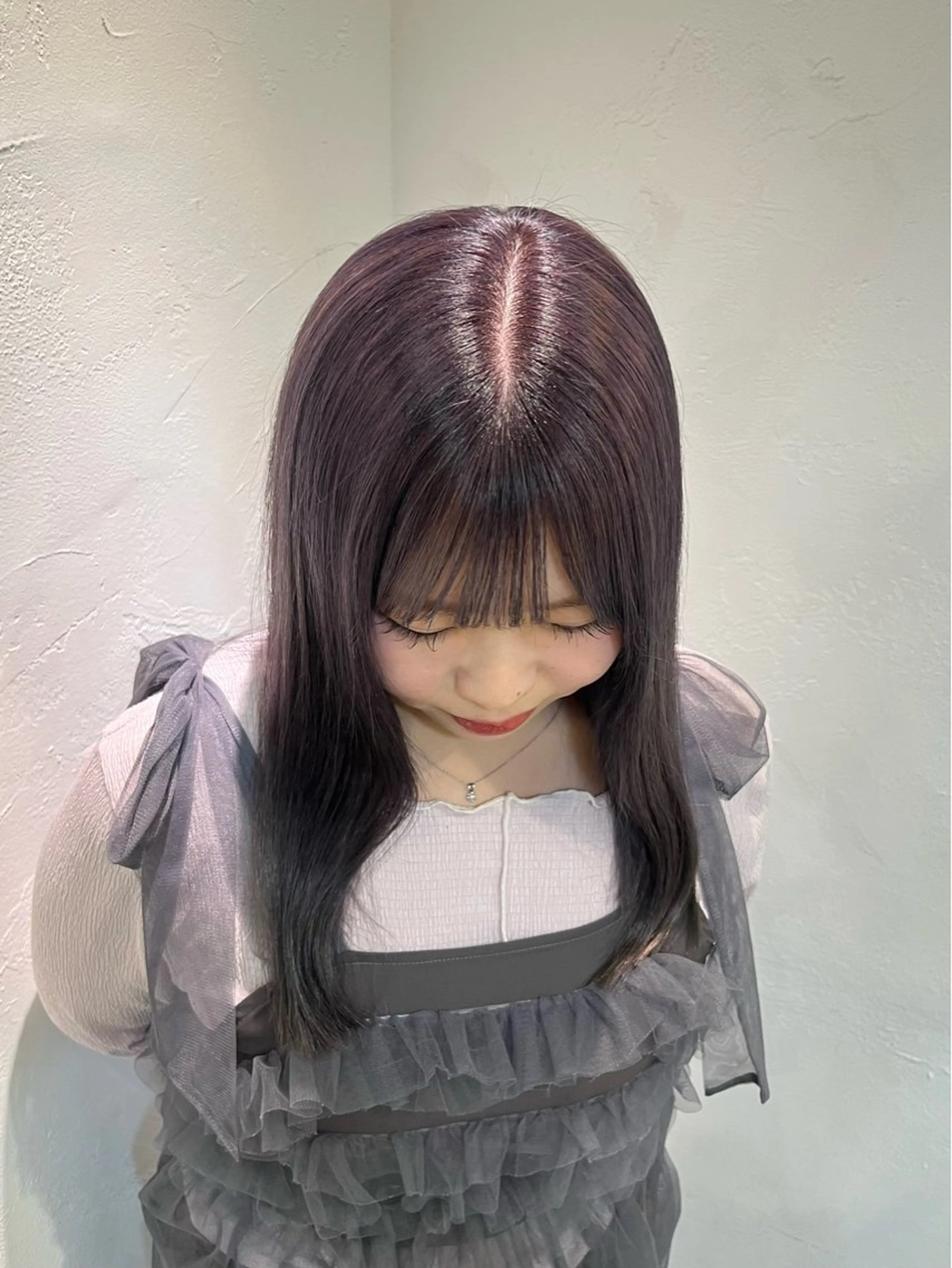 w color《ケアブリーチ+ケアカラー》➕超音波4stepトリートメント(ロング料金無し)の写真