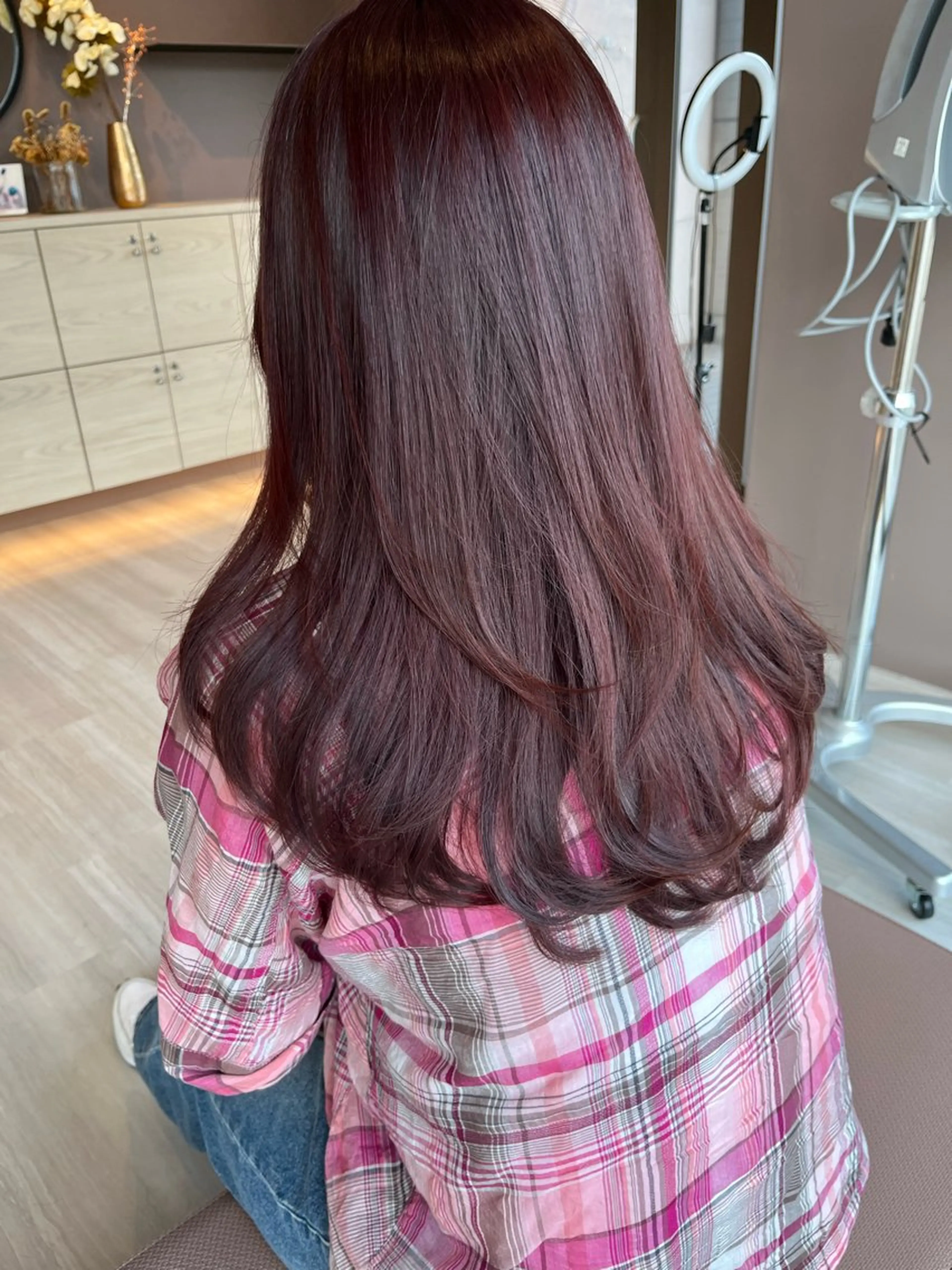 ロング カラー Lien.テラダ 各務原スタイリストのヘアスタイル