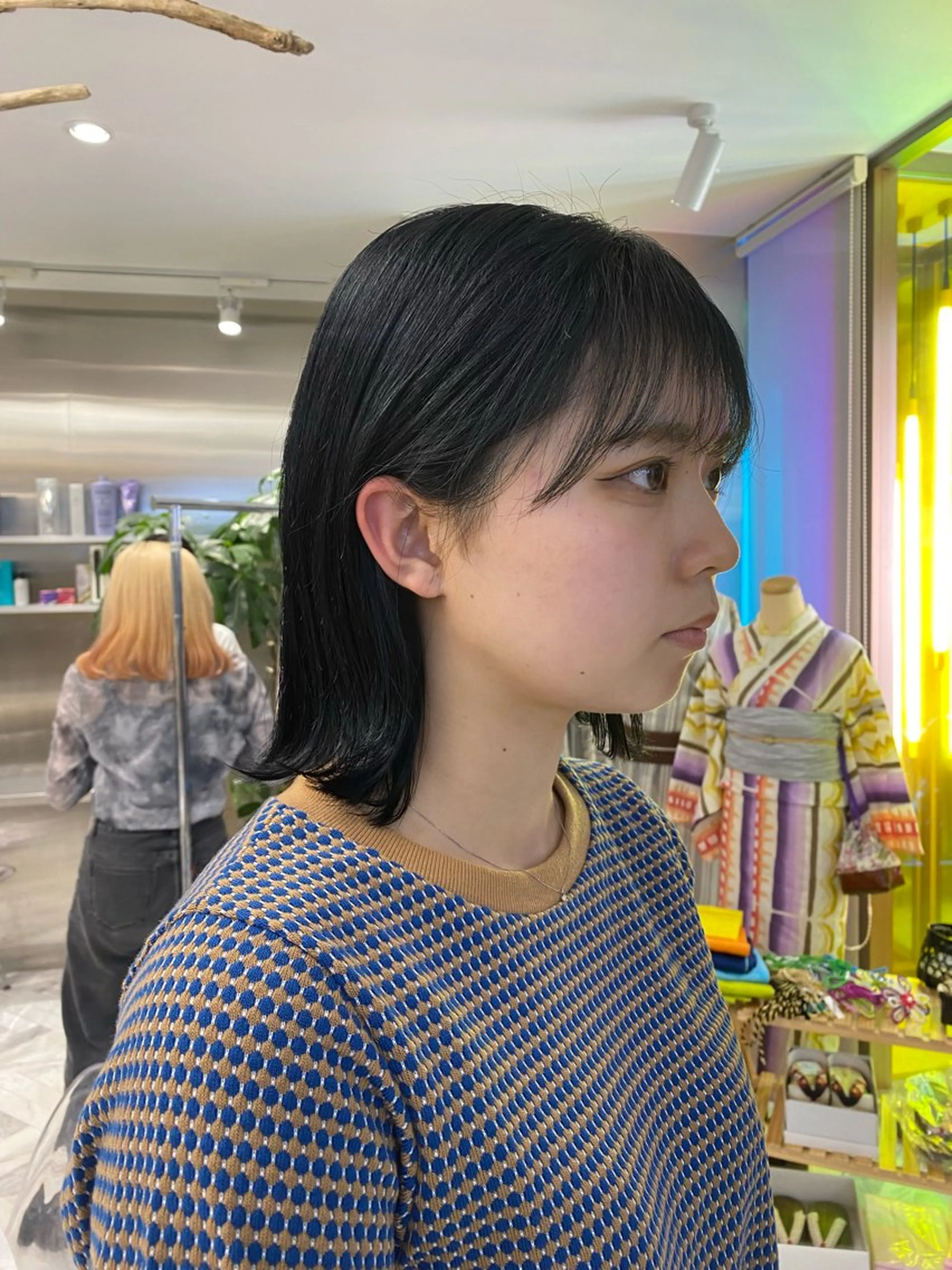 セミロング カラー ヘアカラー カンナ【Y2Kネイル /コーンロウ】のネイルデザイン