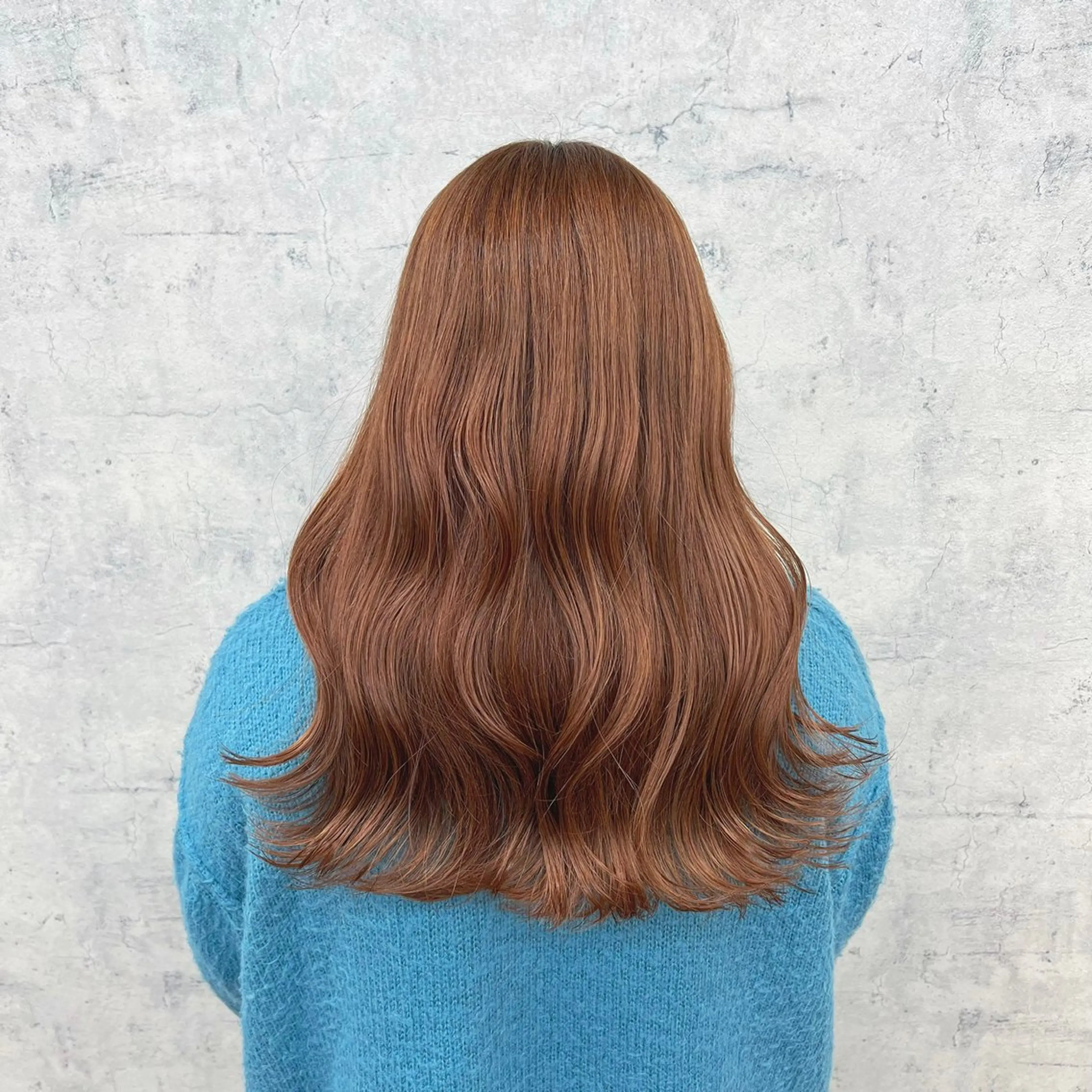 ロング カット JUNSHIN🦋 ヘアセット／カラーのヘアスタイル