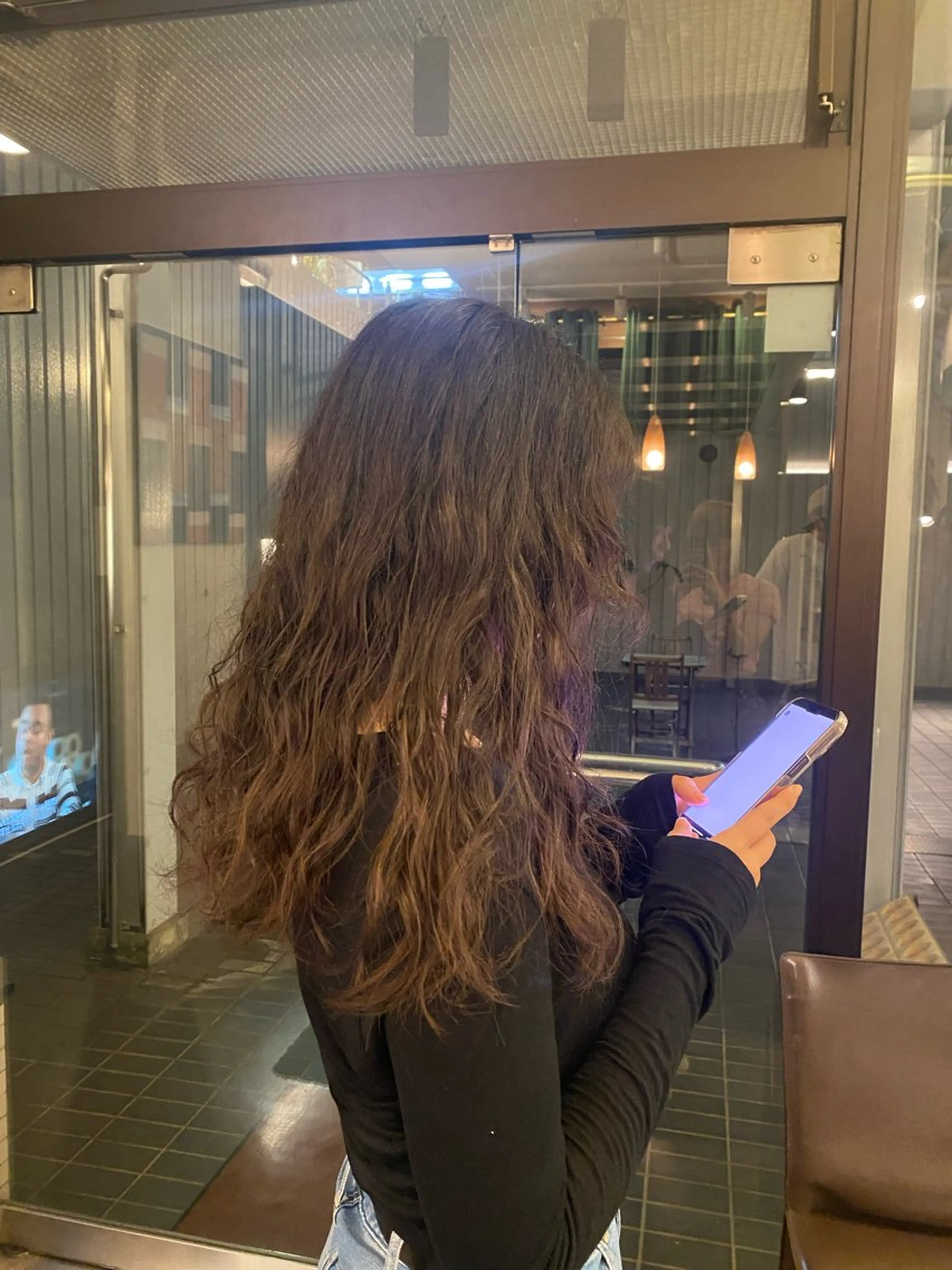 ロング パーマ TIECHEL所属・🎀 チヒロ🎀のヘアスタイル