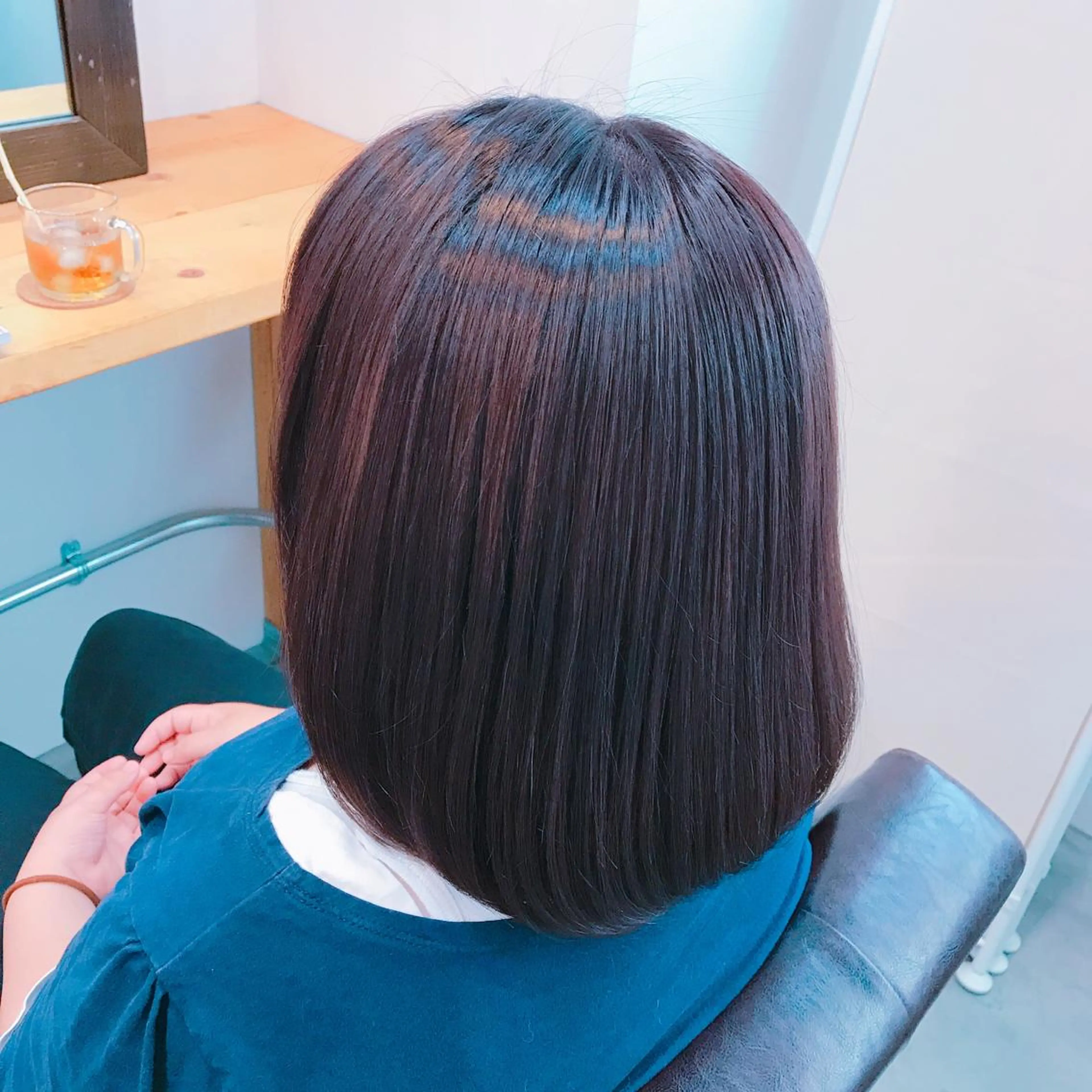 ミディアム カラー イルミナカラー バイオレットカラー 🌈限定価格🌈 鈴木　瑛輔のヘアスタイル