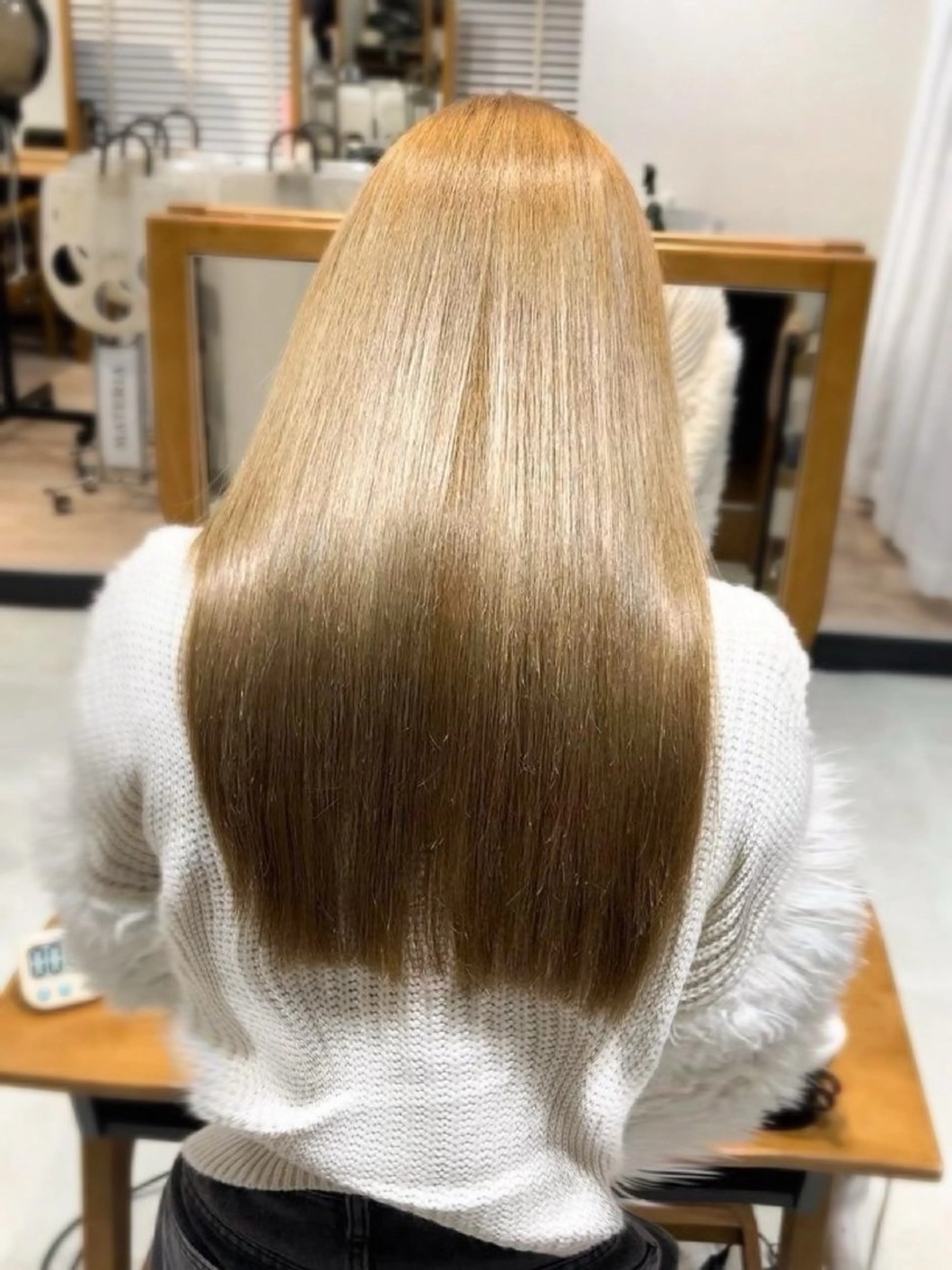 〖🌨️ᩚPREMIUM CARE 縮毛矯正🧸ᩚ〗 ¥8000の写真