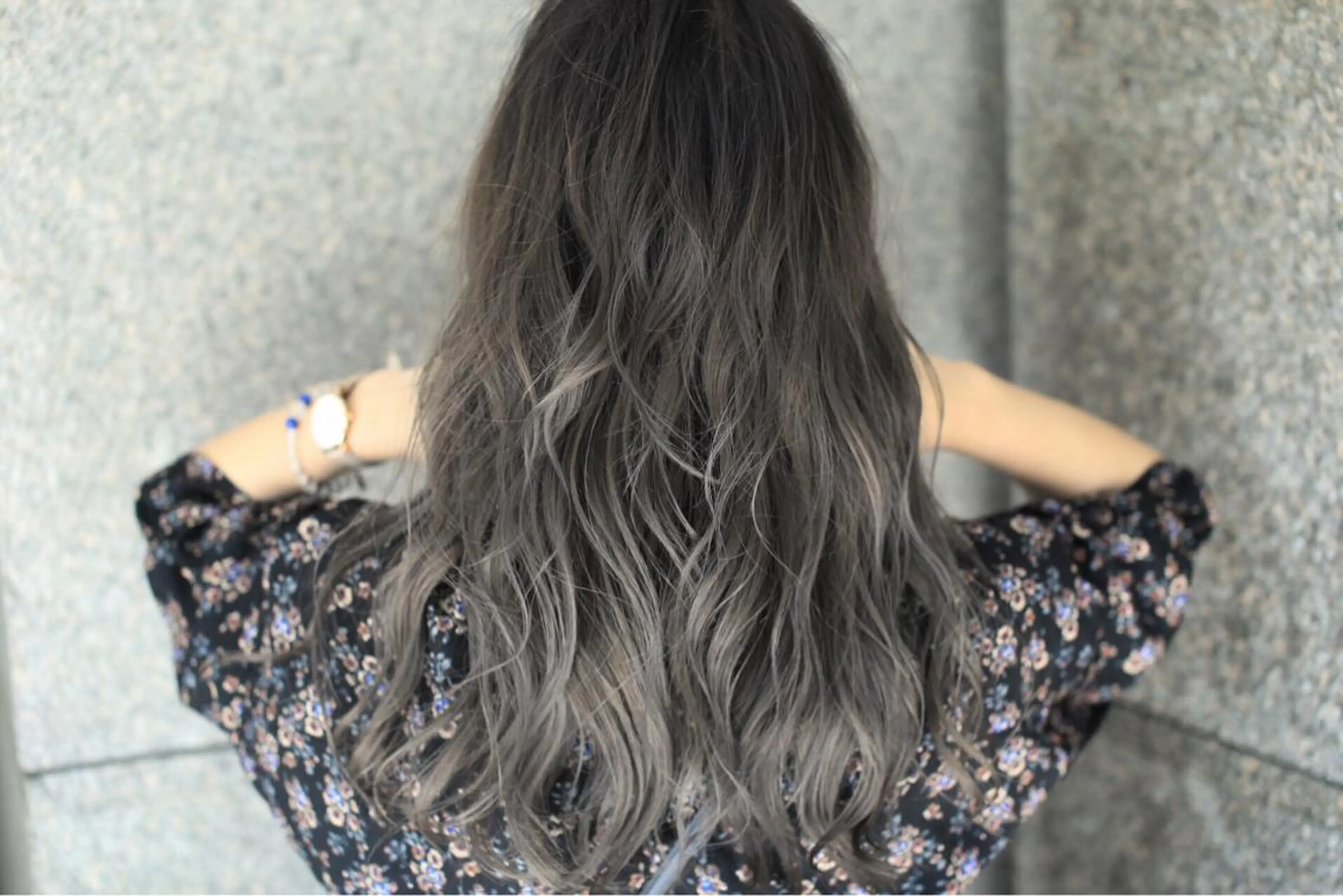 ３Dグラデーションカラー+オージュアトリートメントの写真