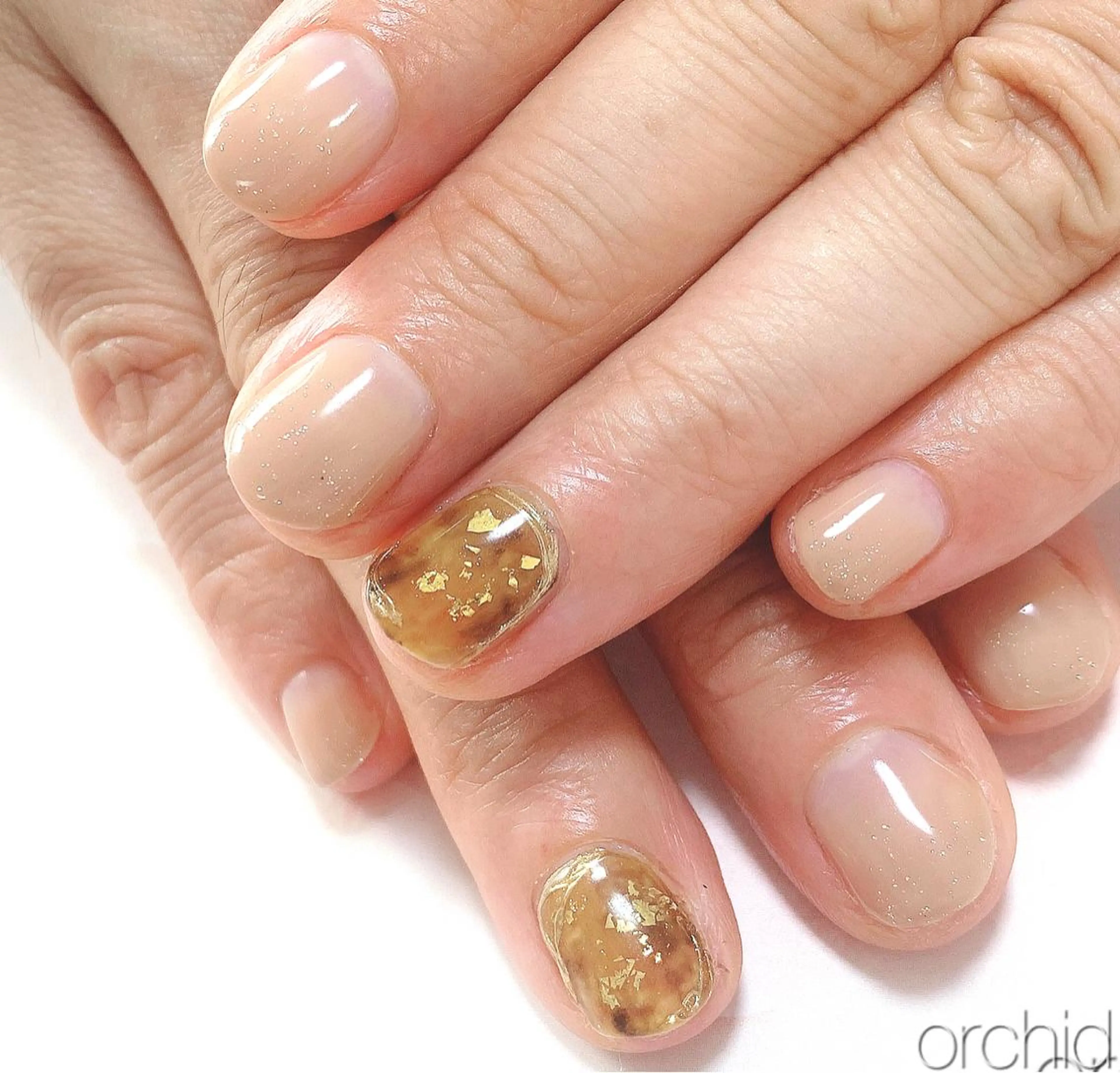 ネイル orchid ♡オーキッドのネイルデザイン