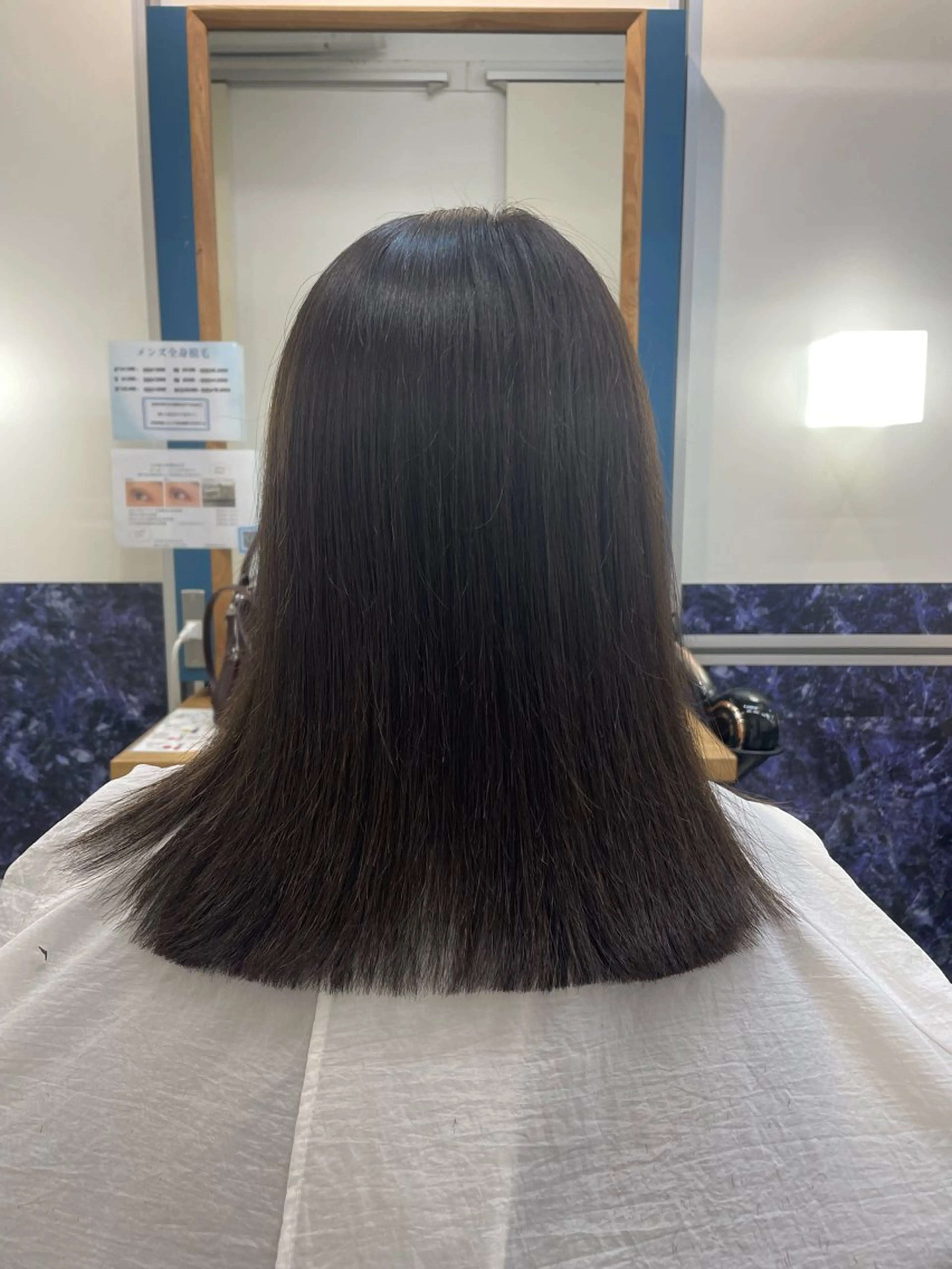 セミロング カラー トリートメント ヘアカラー トリートメント 🍒新家 さくら🍒のヘアスタイル