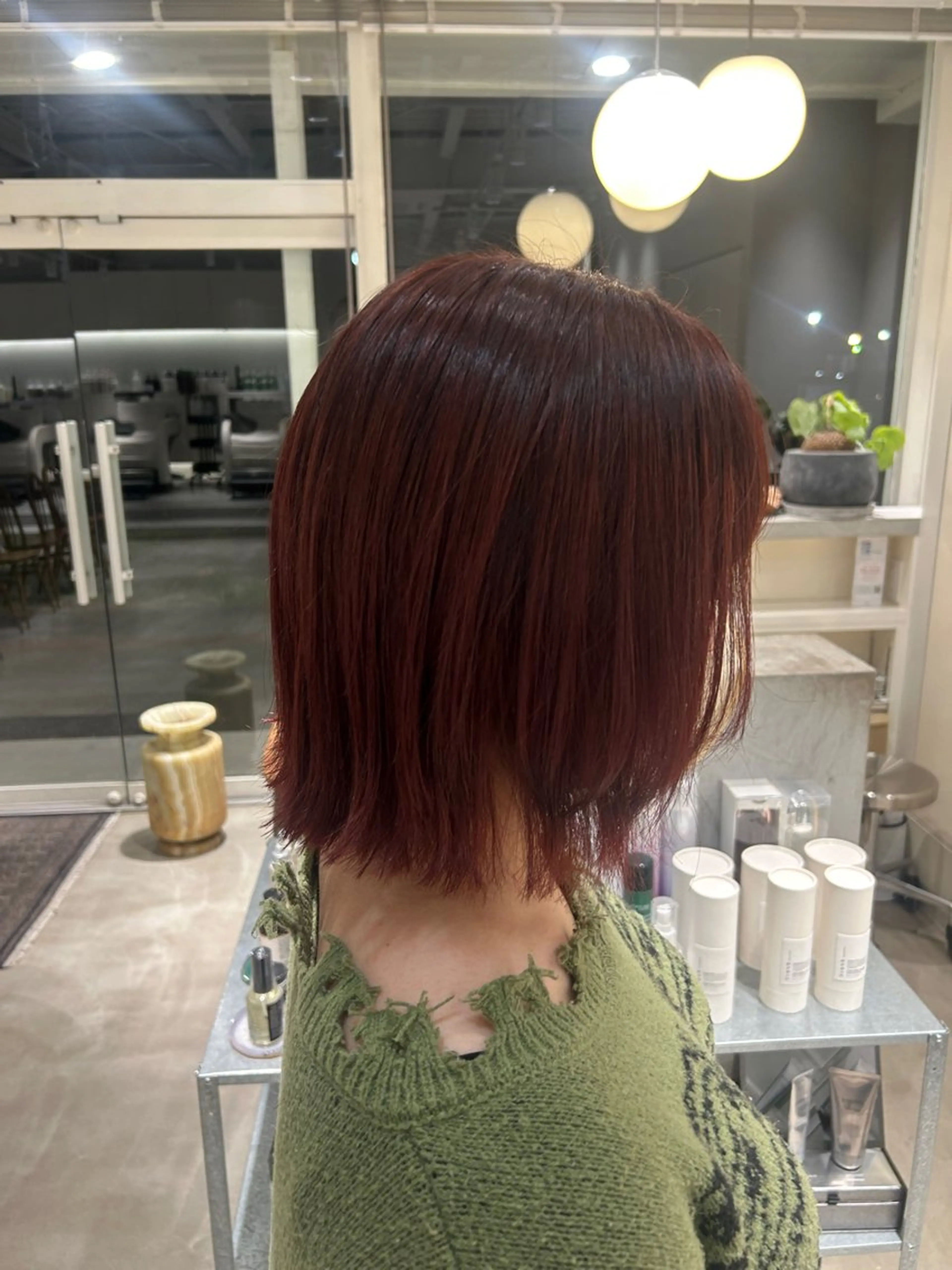 ショート ヘアカラー 篠原 若奈のヘアスタイル