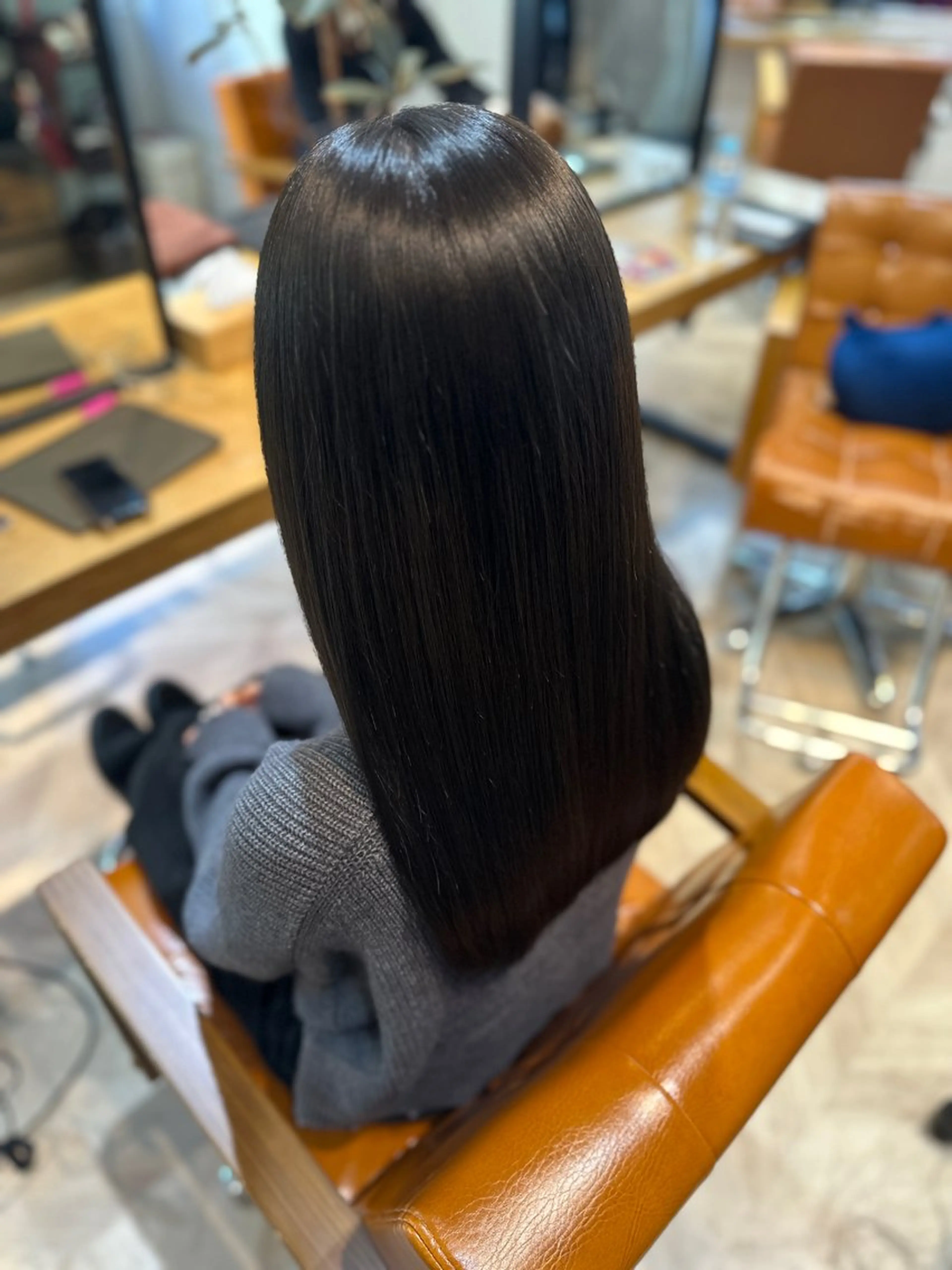 セミロング she2　shinjuku所属・髪質改善/美髪矯正 和田響のヘアスタイル