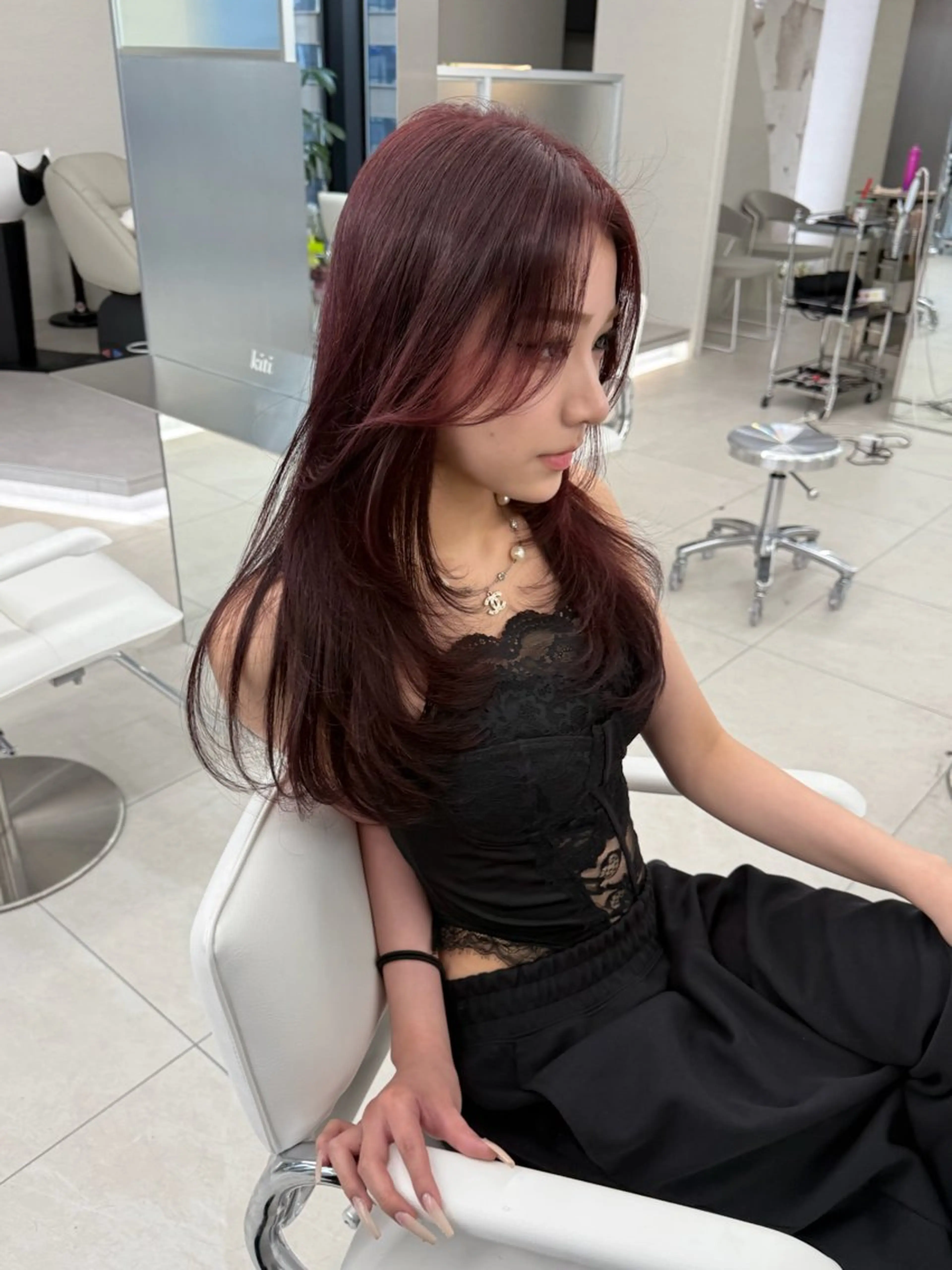 セミロング カラー カット ヘアカラー トリートメント kiti Sakae所属・栄美容師/kiti /ボブ/ケントのヘアスタイル