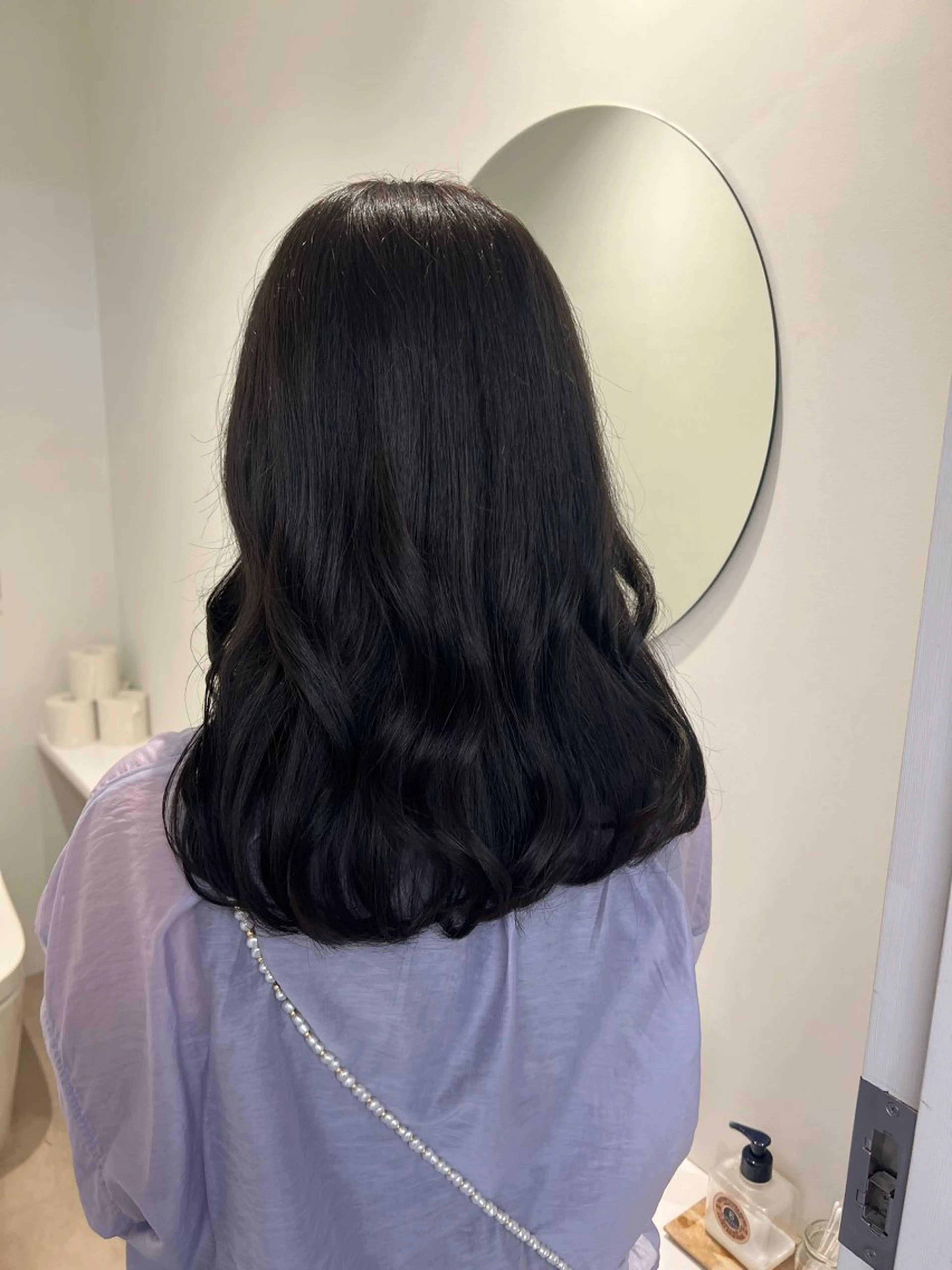 ミディアム ヘアカラー アレンジ/ブラウン カラー HARU🕯のヘアスタイル