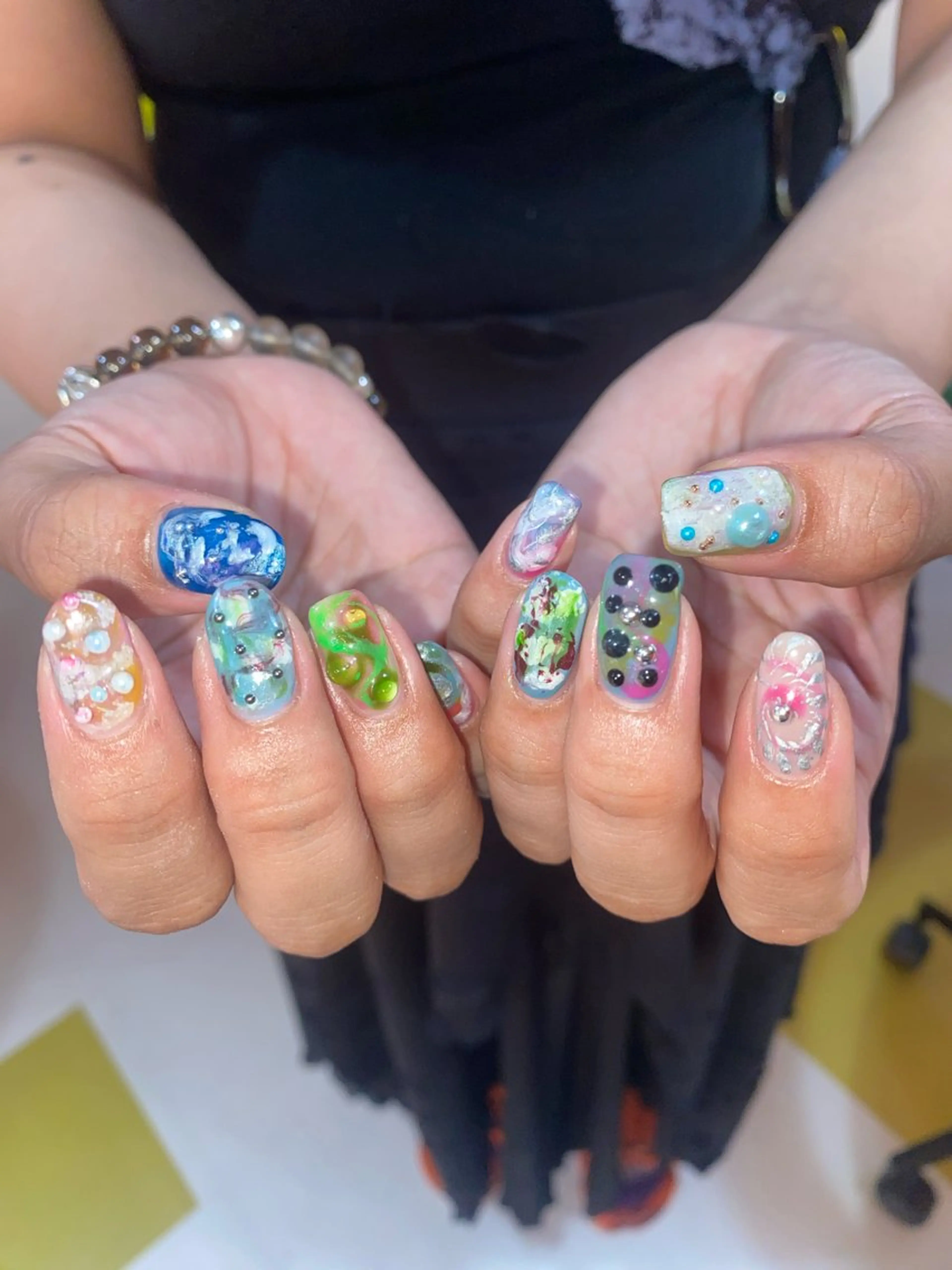 ネイル ハンドネイル .unff所属・hana (..)個 性派/メンズネイル◎のネイルデザイン