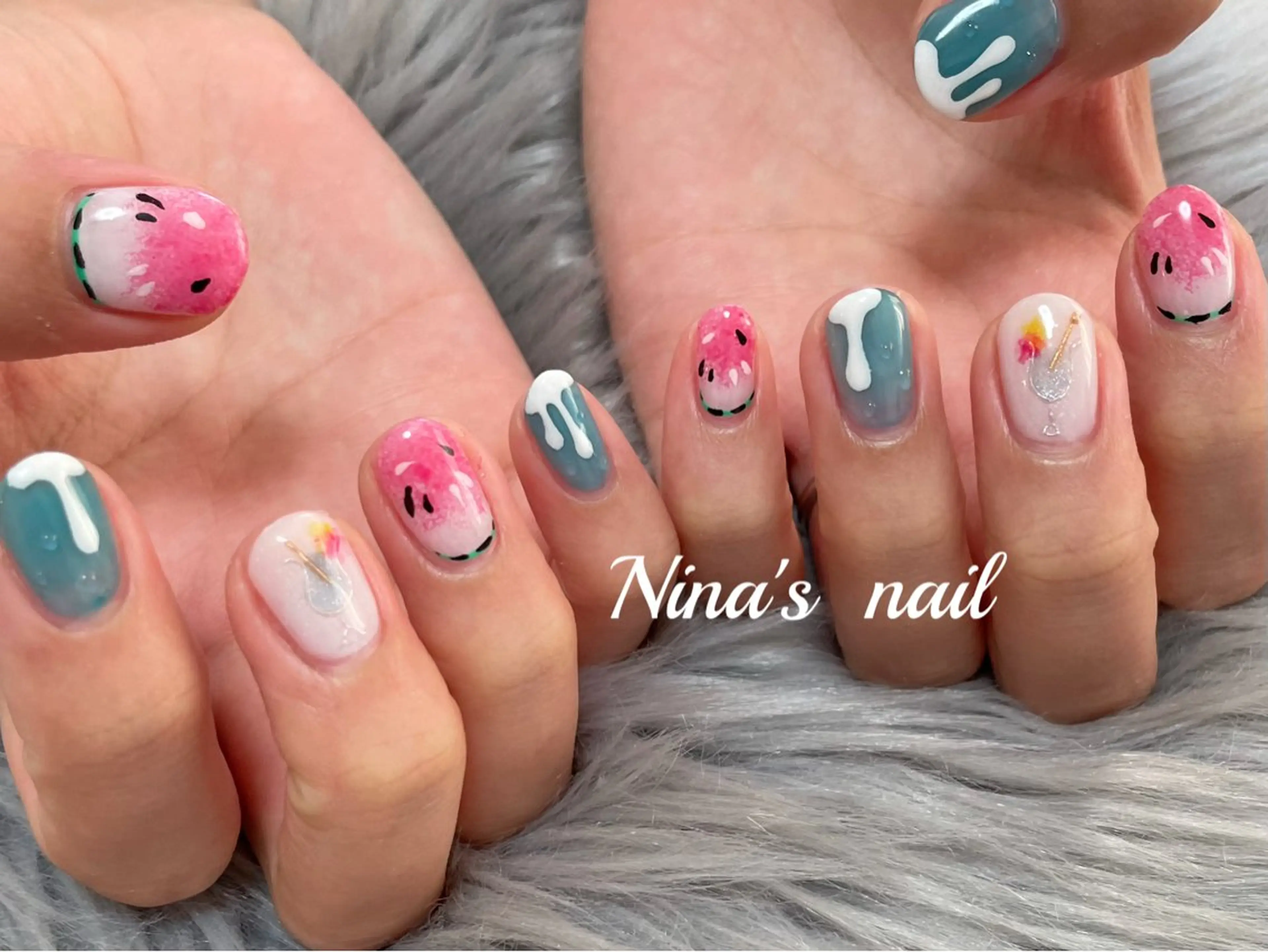 ネイル ハンドネイル Nina's nailのネイルデザイン