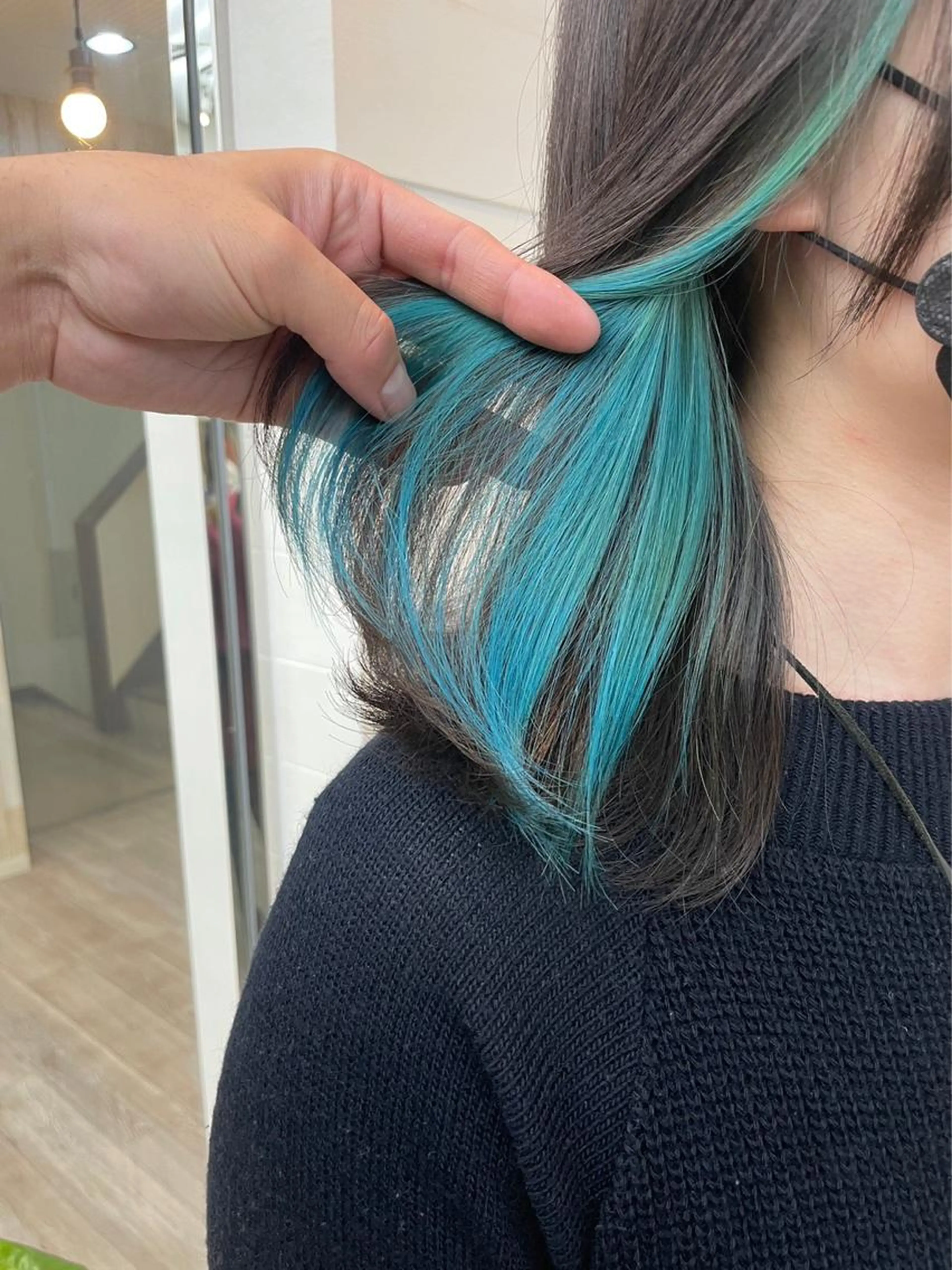 🫧インナーカラーで可愛く💇‍♀️ ブリーチ+カラーの写真