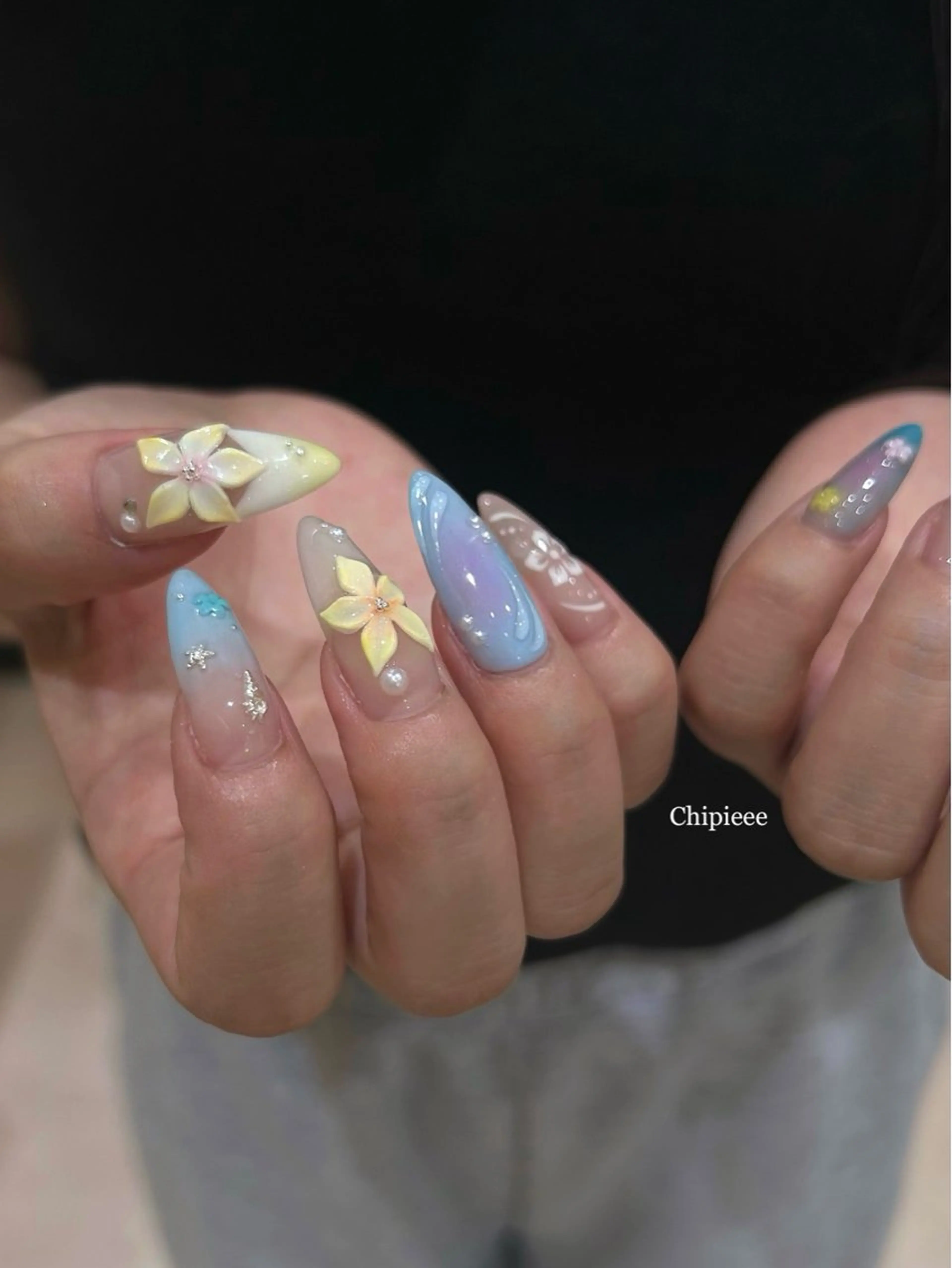 ネイル アートネイル ハンドネイル Chipieee manamiのネイルデザイン
