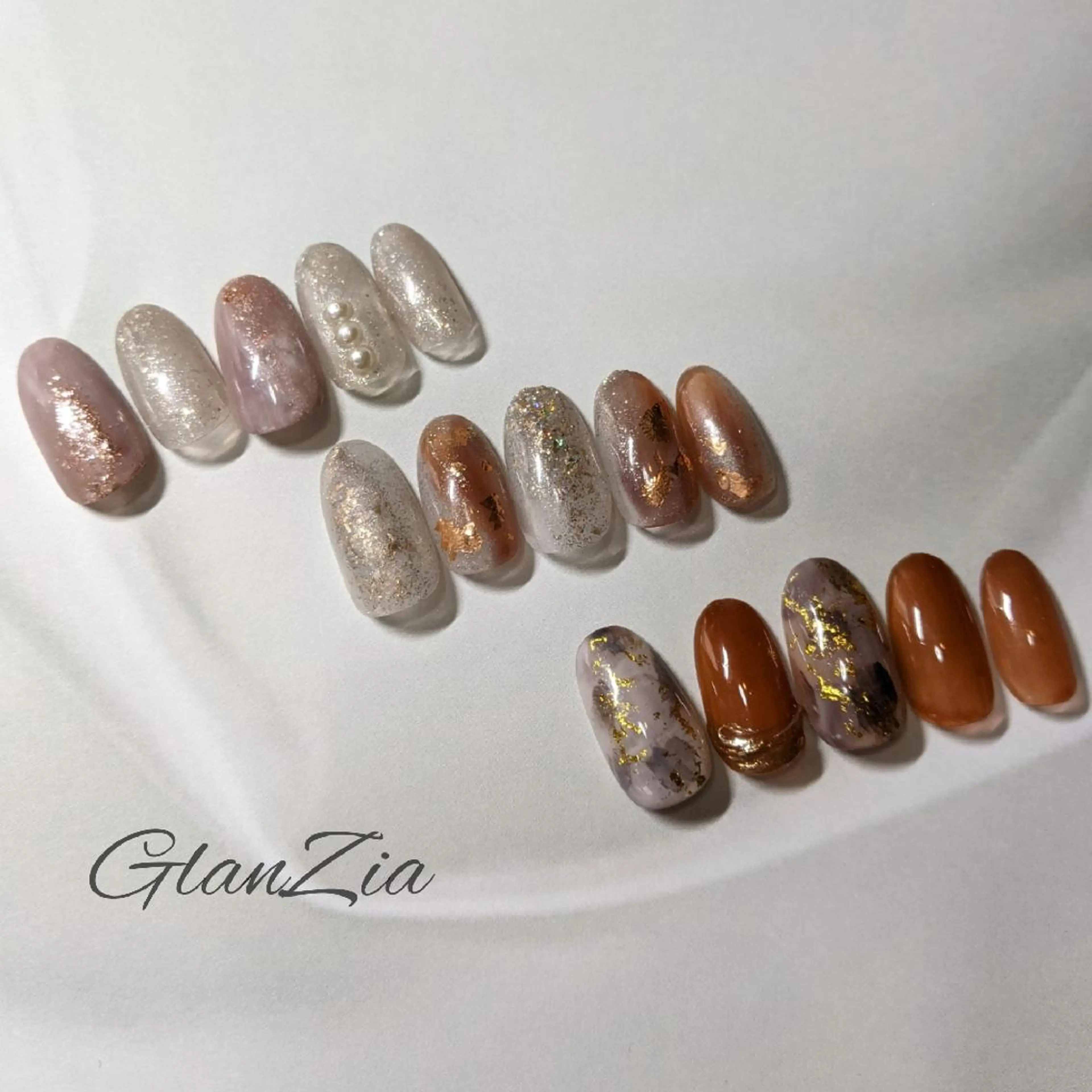 ネイル 南流山 ネイルサロン グランツィア のネイルデザイン