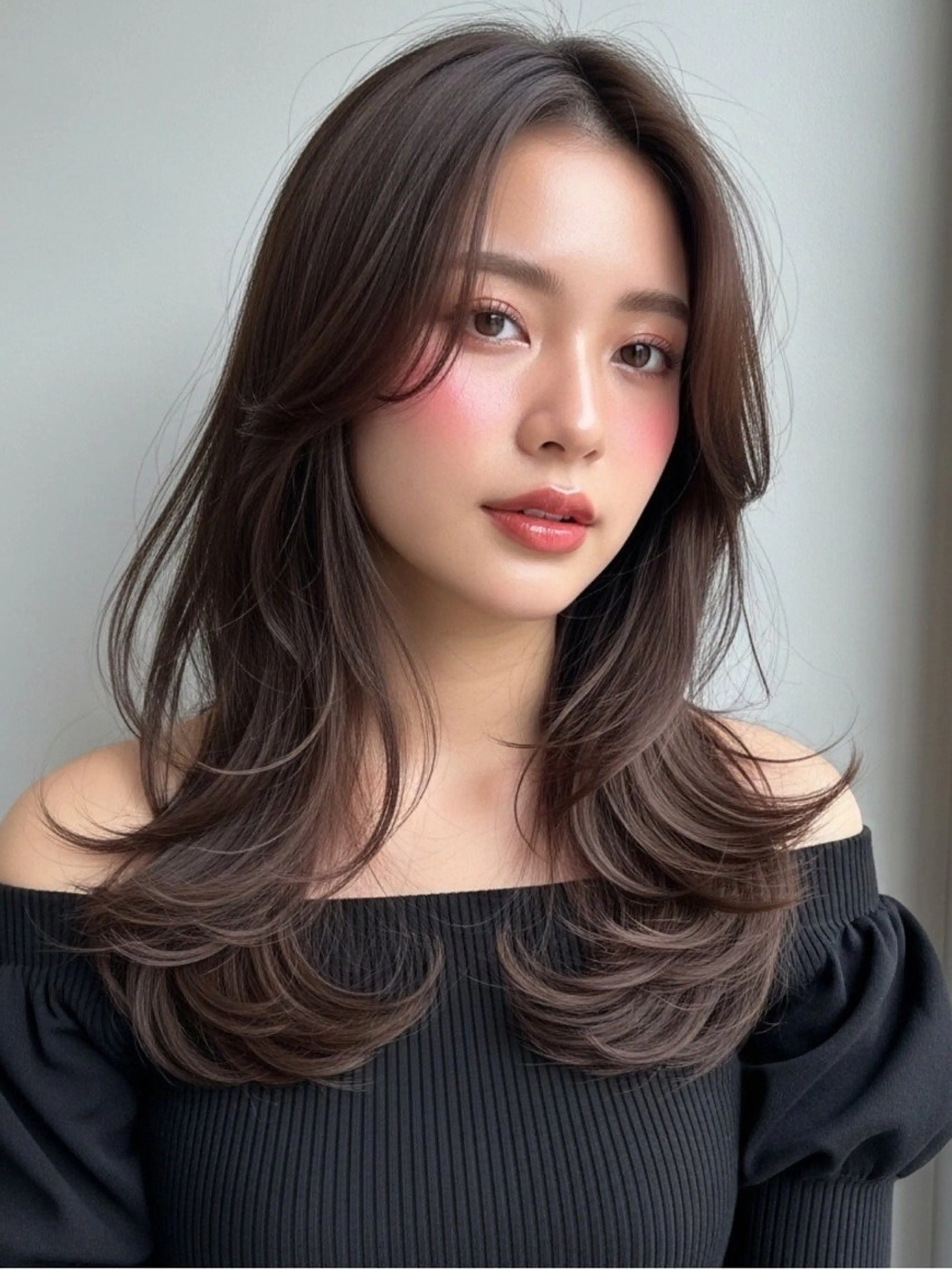 ロング 似合わせボブ✖️ 韓国レイヤー✨小関のヘアスタイル