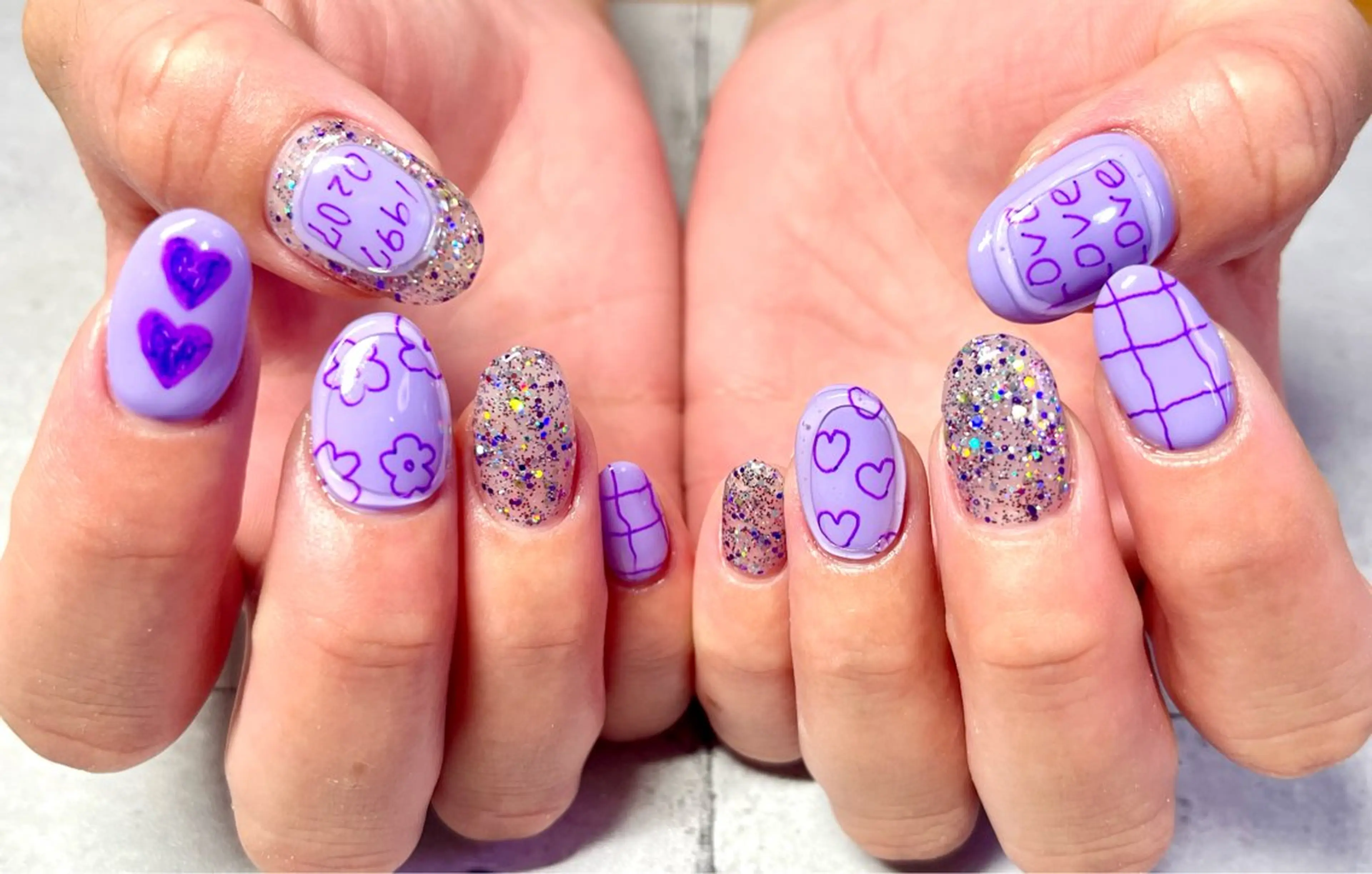 ネイル ハンドネイル まり りぃ〜んのネイルデザイン