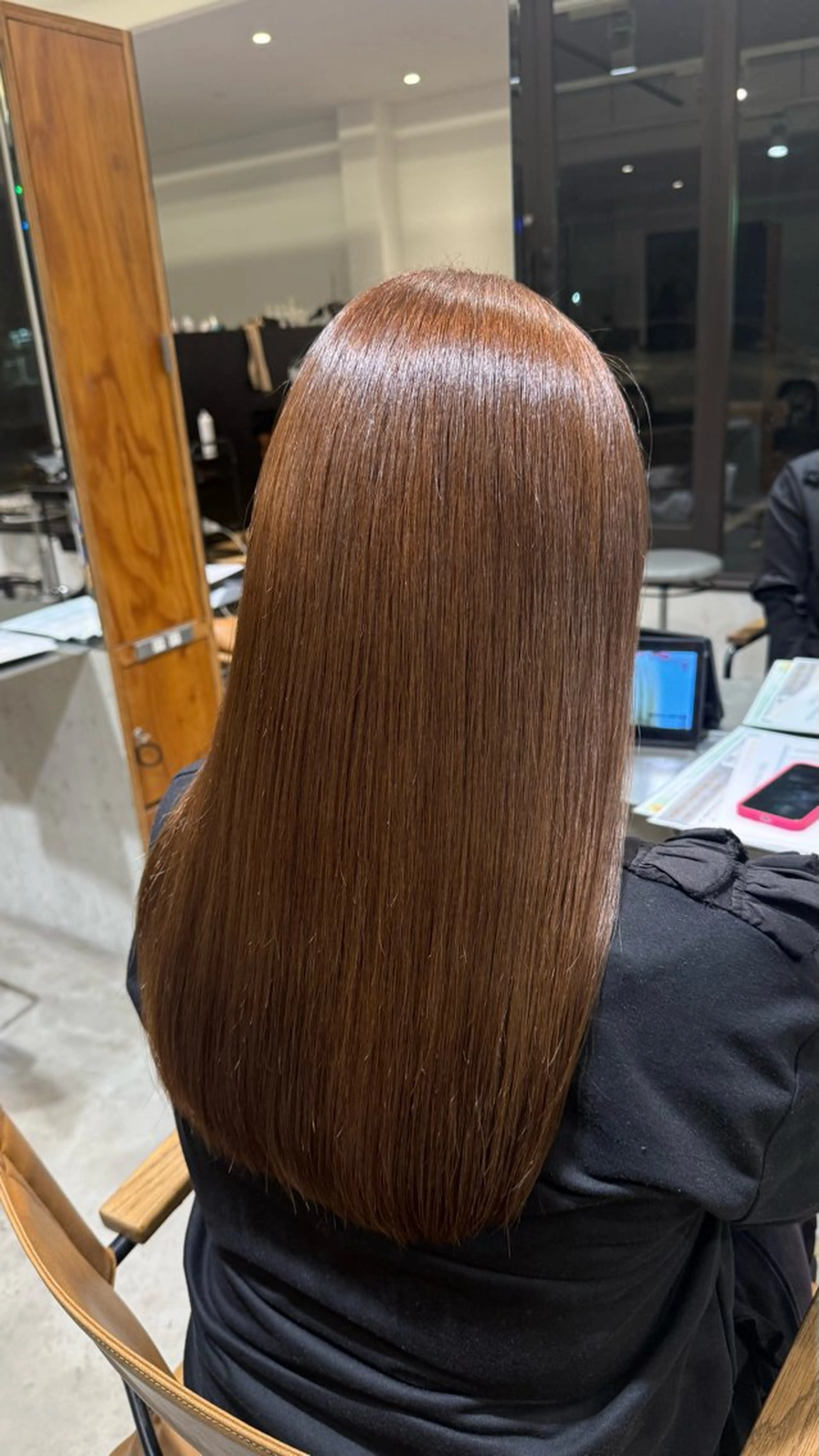 カラー ブリーチ ブラウンカラー tote. さくらのヘアスタイル