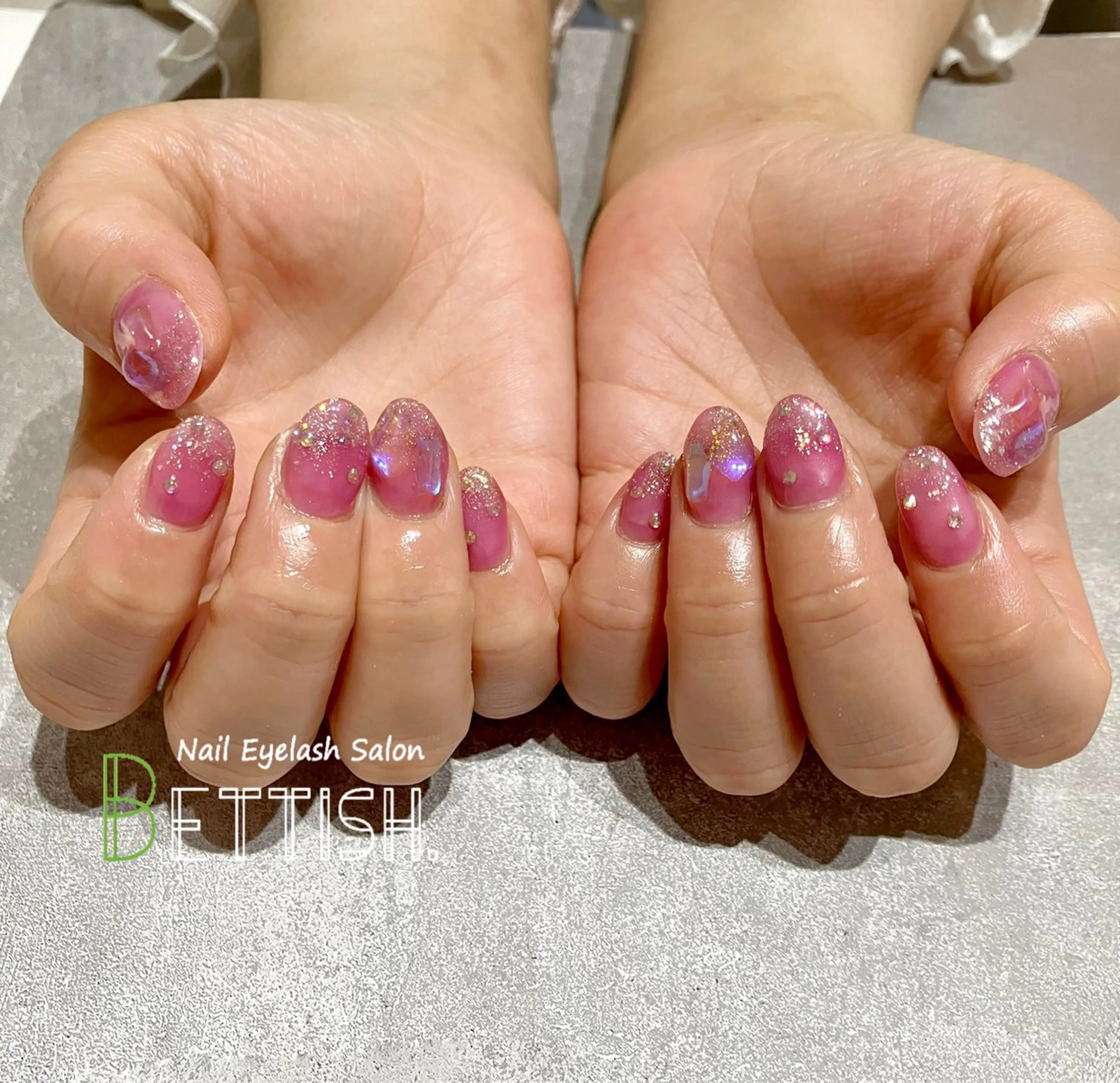 ネイル キラキラネイル ハンドネイル BETTISH. KUMIKO☺︎︎のネイルデザイン