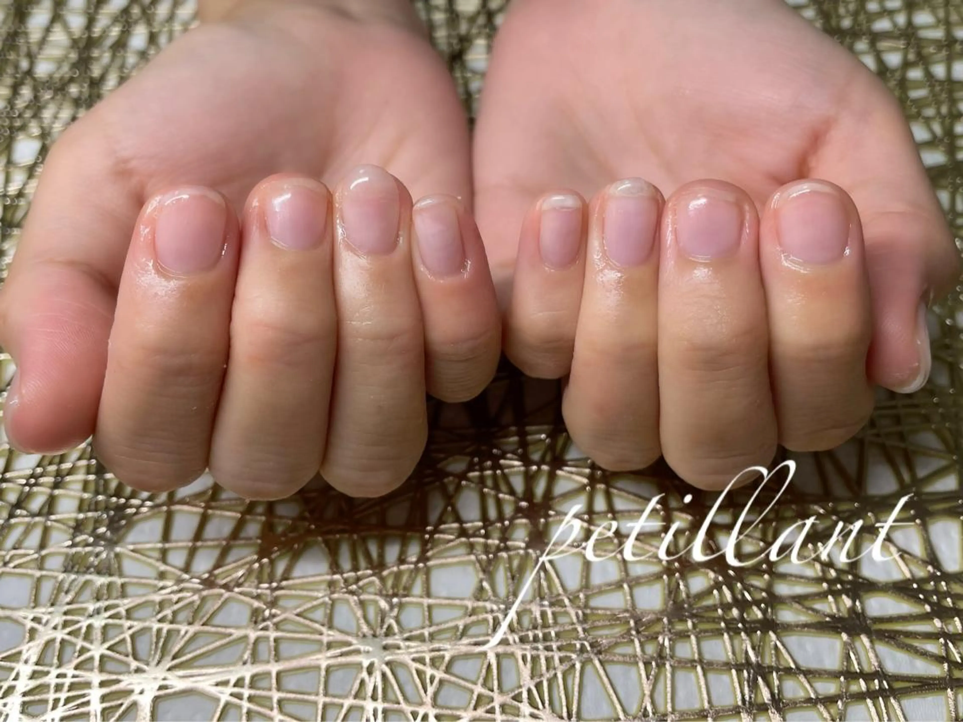 ネイル クリアネイル ジェルネイル ハンドネイル ハンドケア petillant所属・nail salon petillantのネイルデザイン