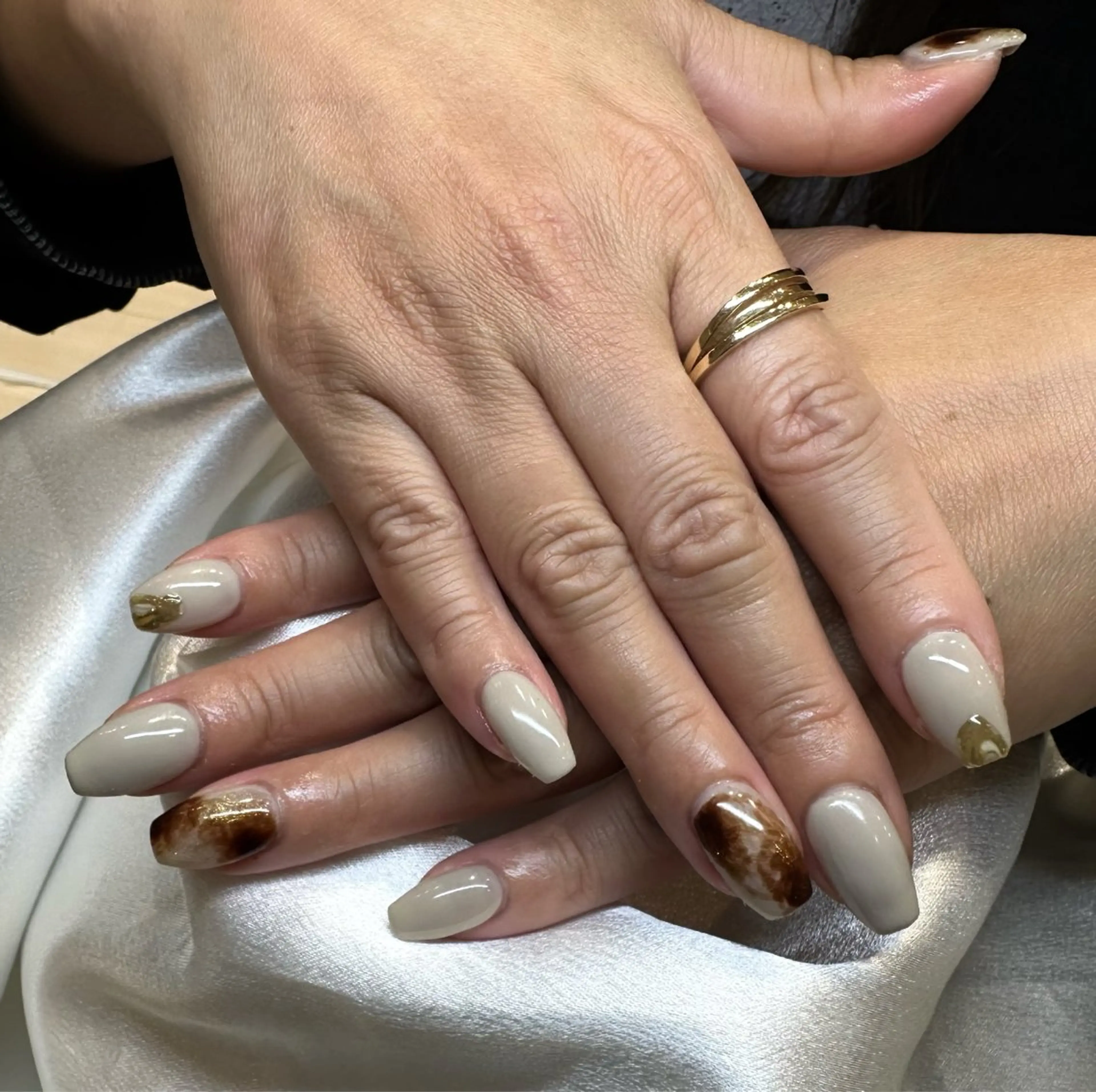 ネイル ハンドネイル ReRe香椎 okamuraのネイルデザイン