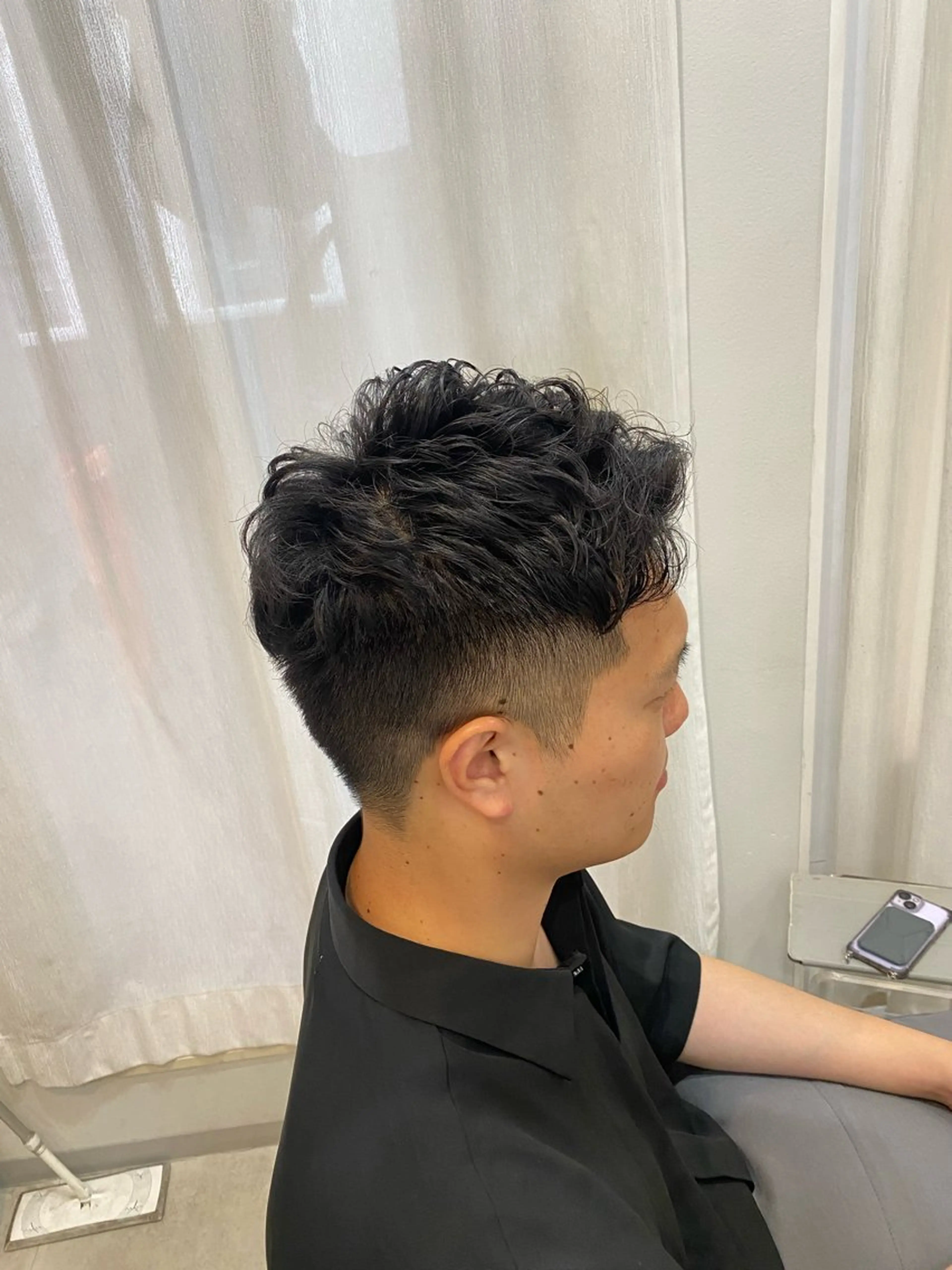 メンズ カット 縮毛矯正 トリートメント 谷川 李奈のヘアスタイル