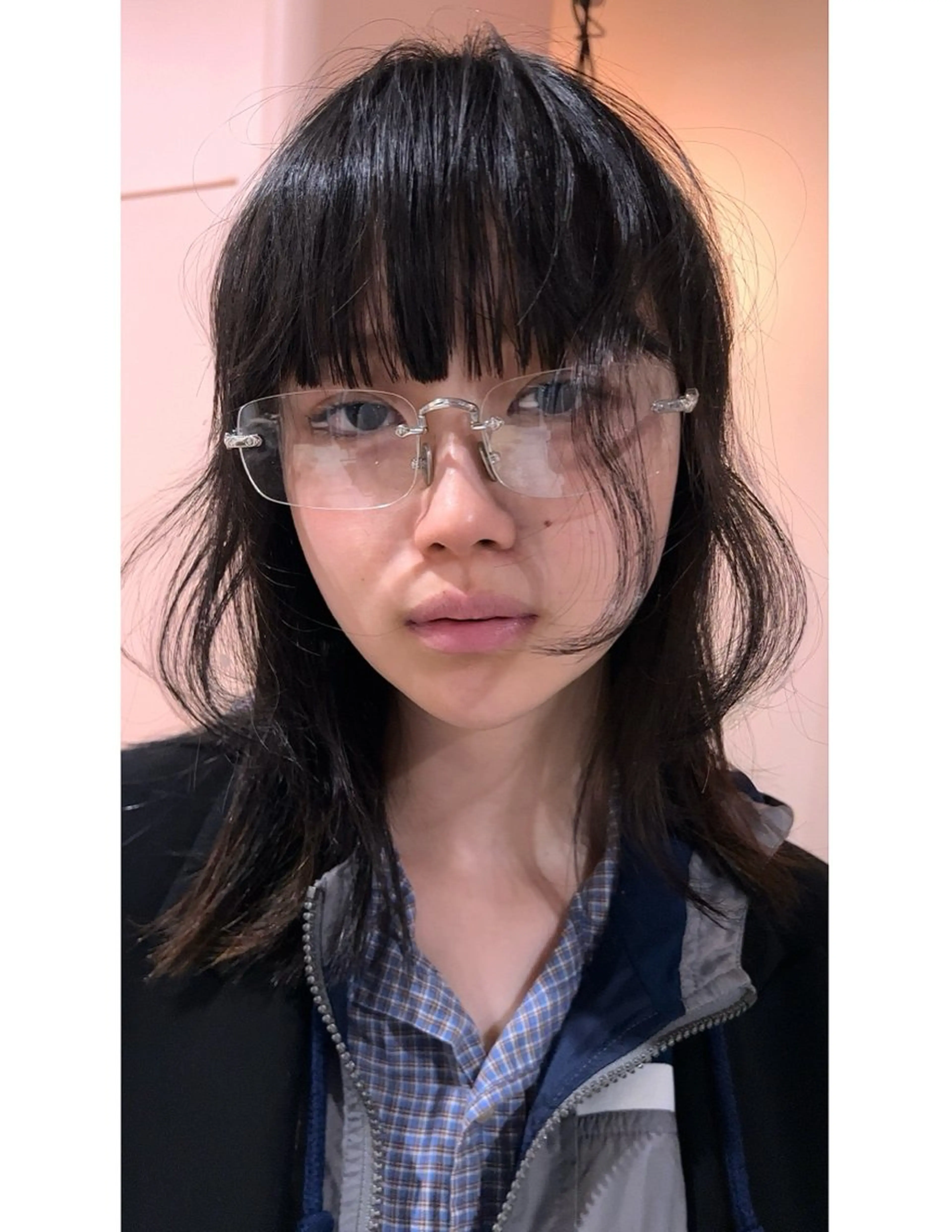 セミロング ヘアアレンジ 🎀suzuna 透明感colorのヘアスタイル