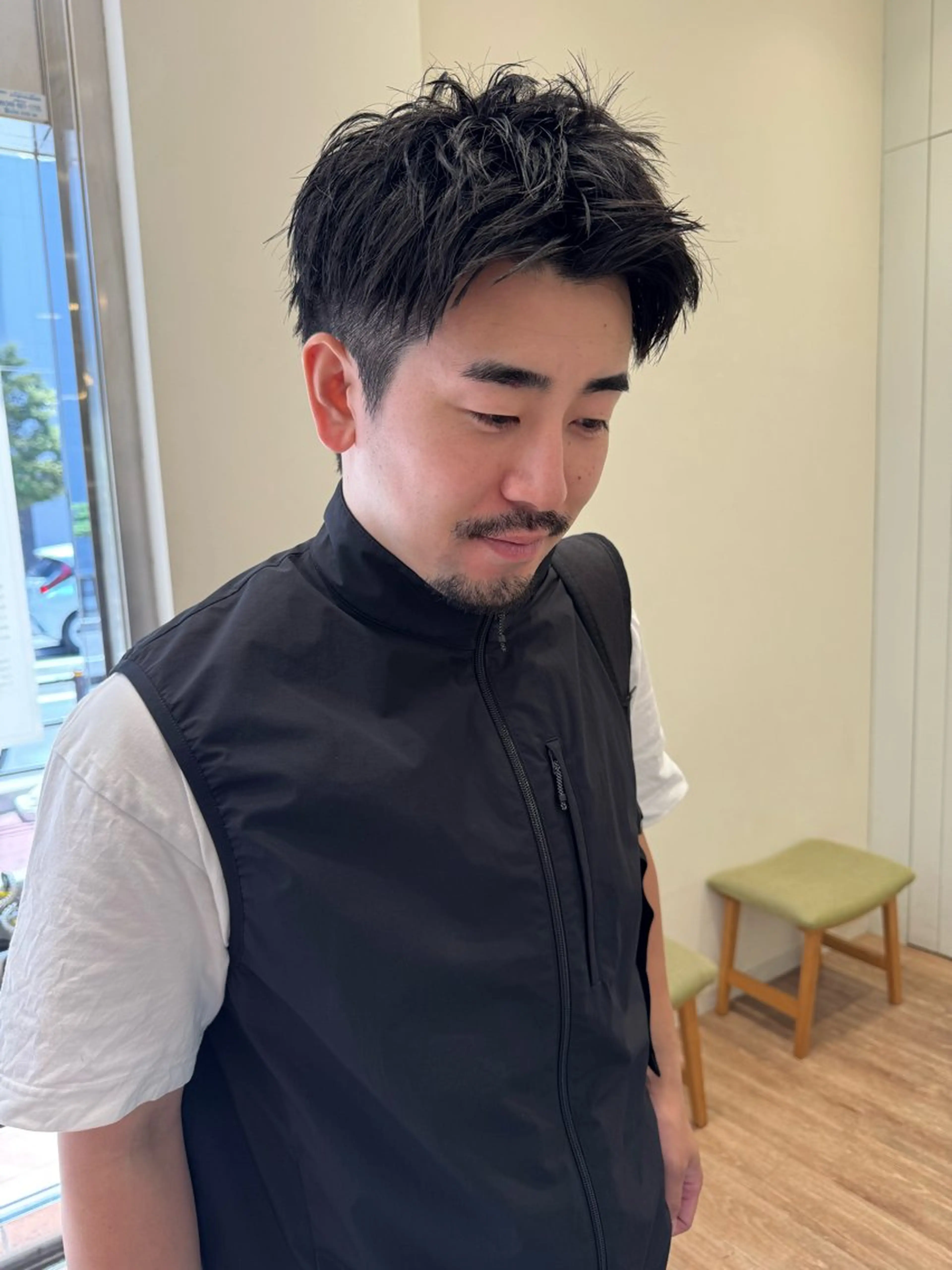 メンズ カット メンズカット/ ブリーチ/かほのヘアスタイル