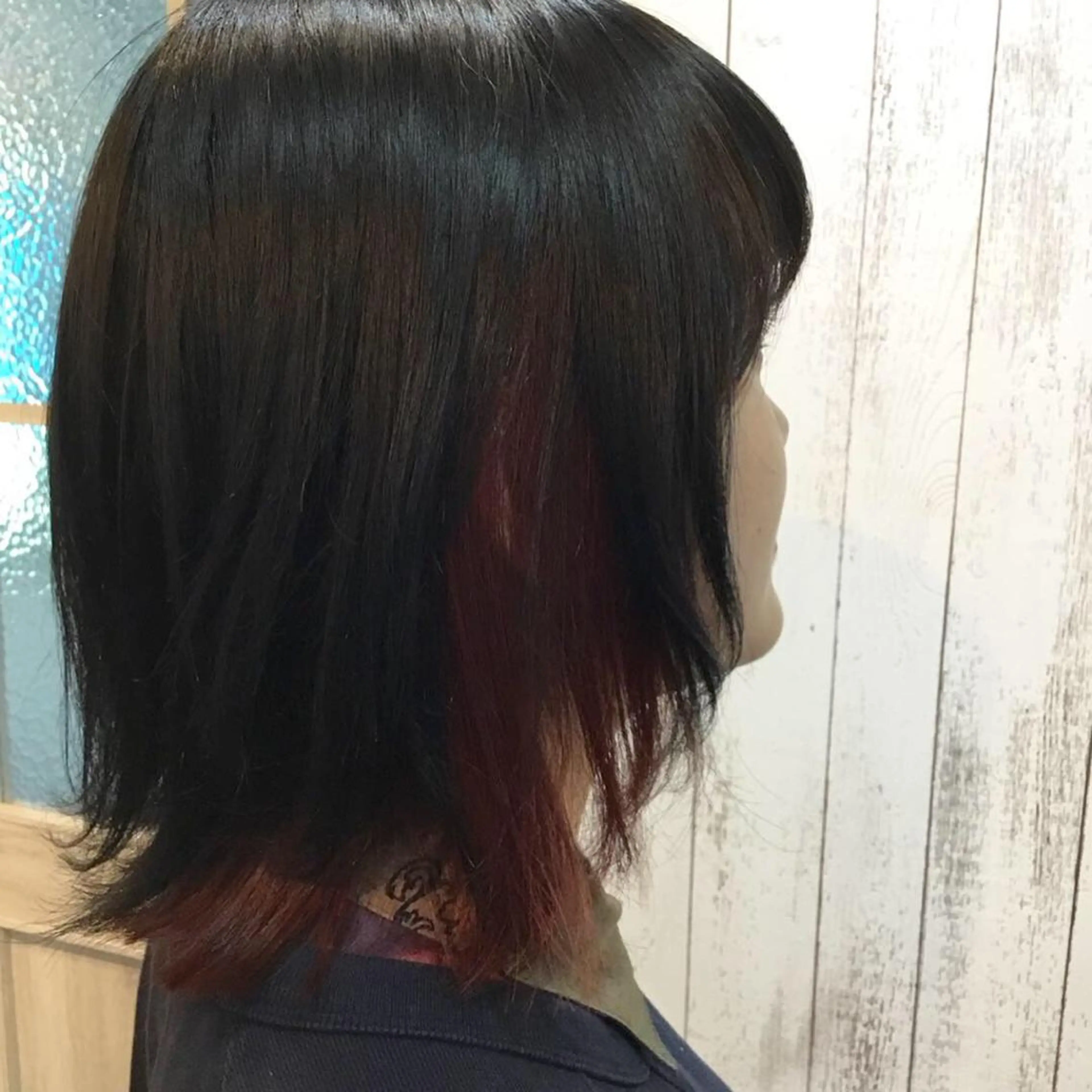 ミディアム カラー embrace エンブレイスのヘアスタイル