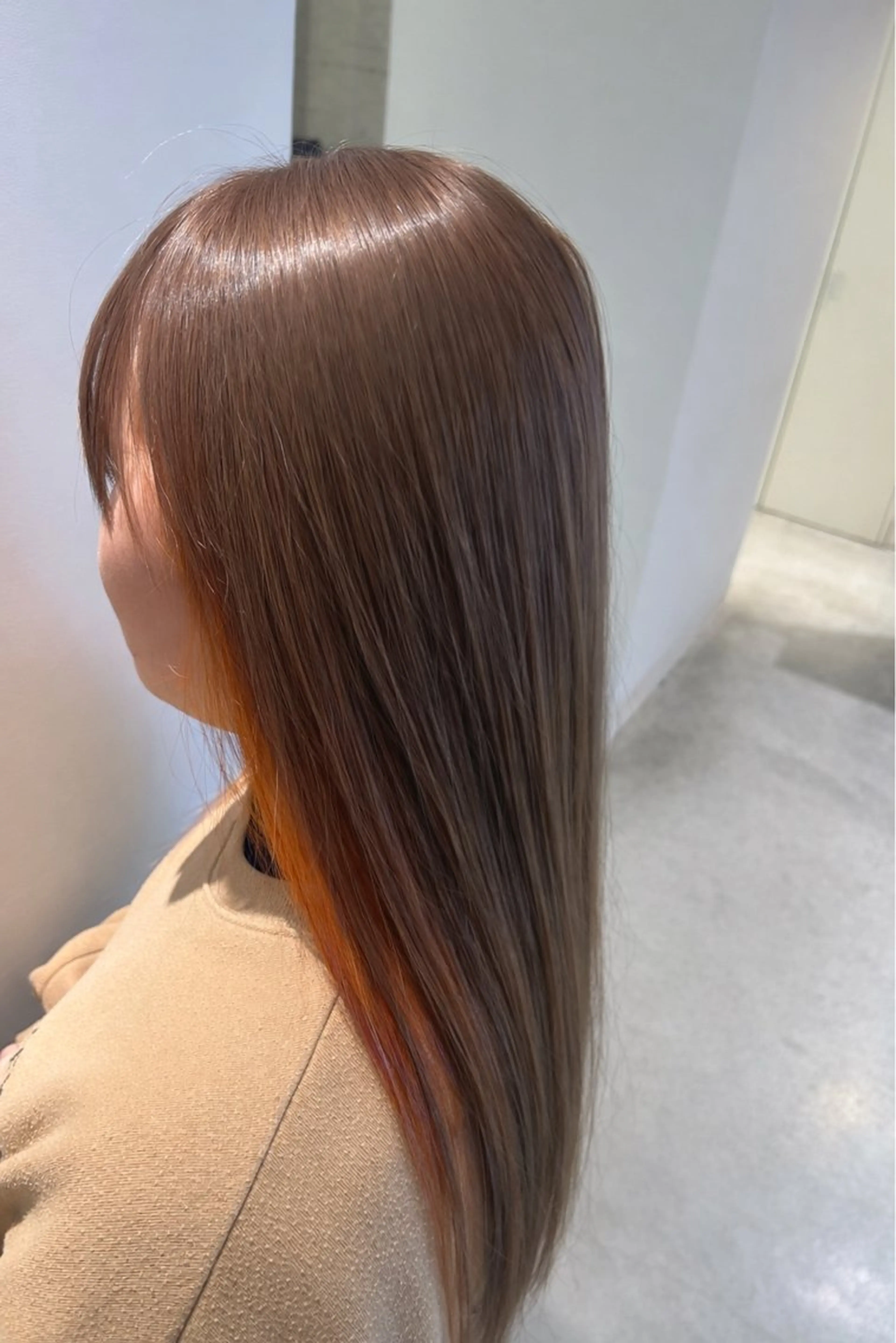 ロング 🧸顔まわりカット 🧸山形紗奈のヘアスタイル