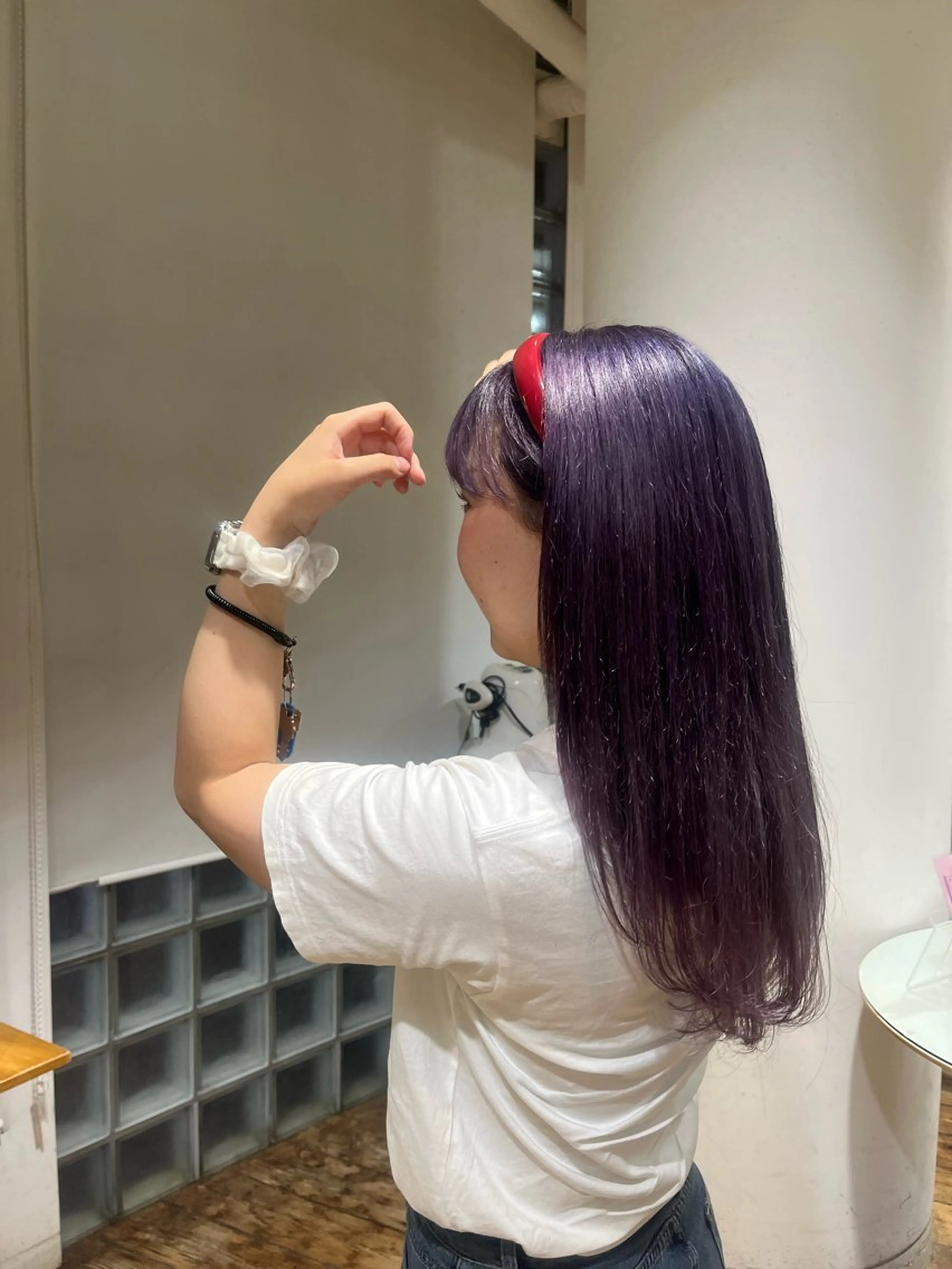 ロング カラー カット/パーマモデル 募集🩵　yukaのヘアスタイル