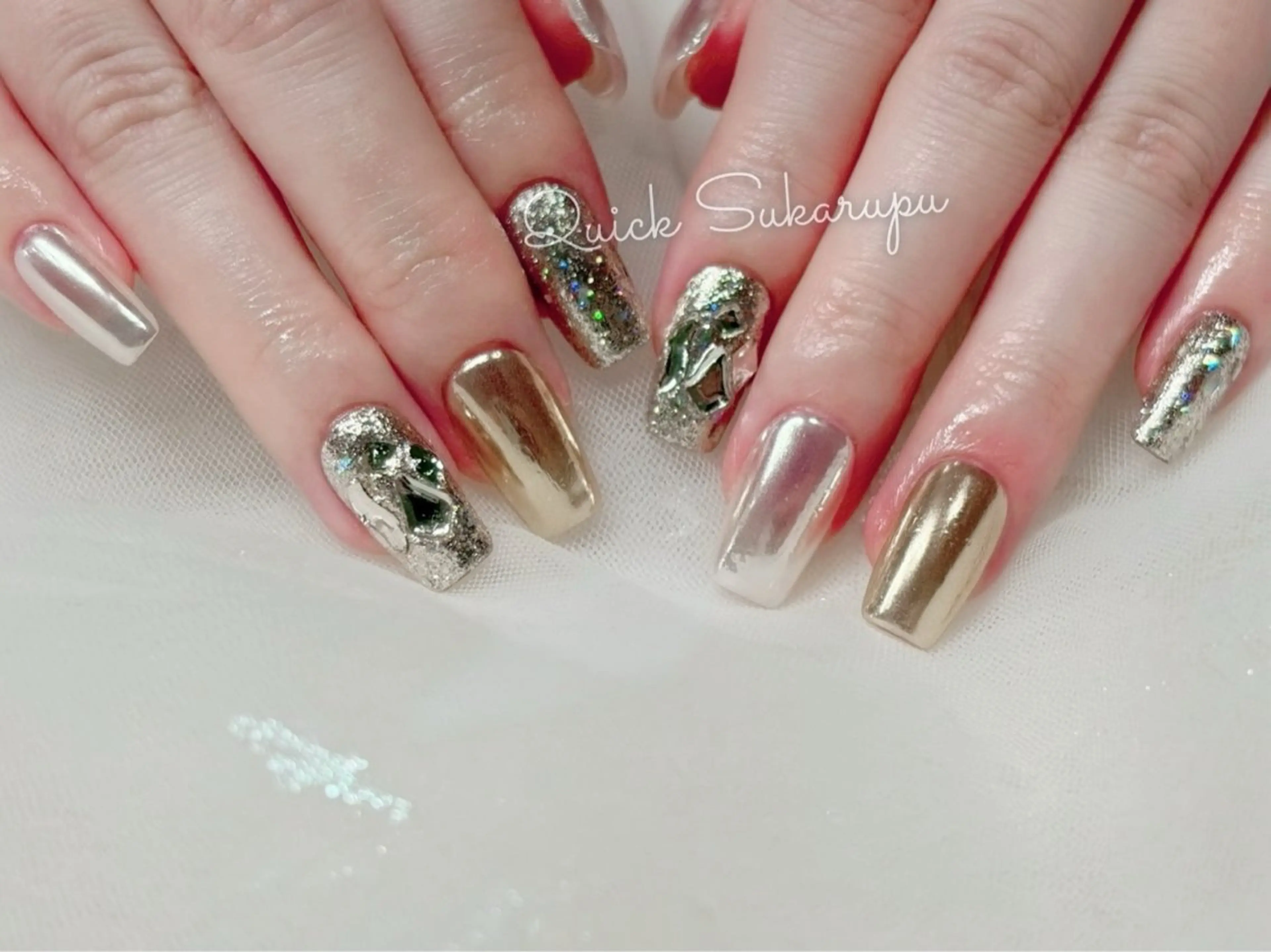 ネイル ハンドネイル Quick Sukarupu新宿のネイルデザイン