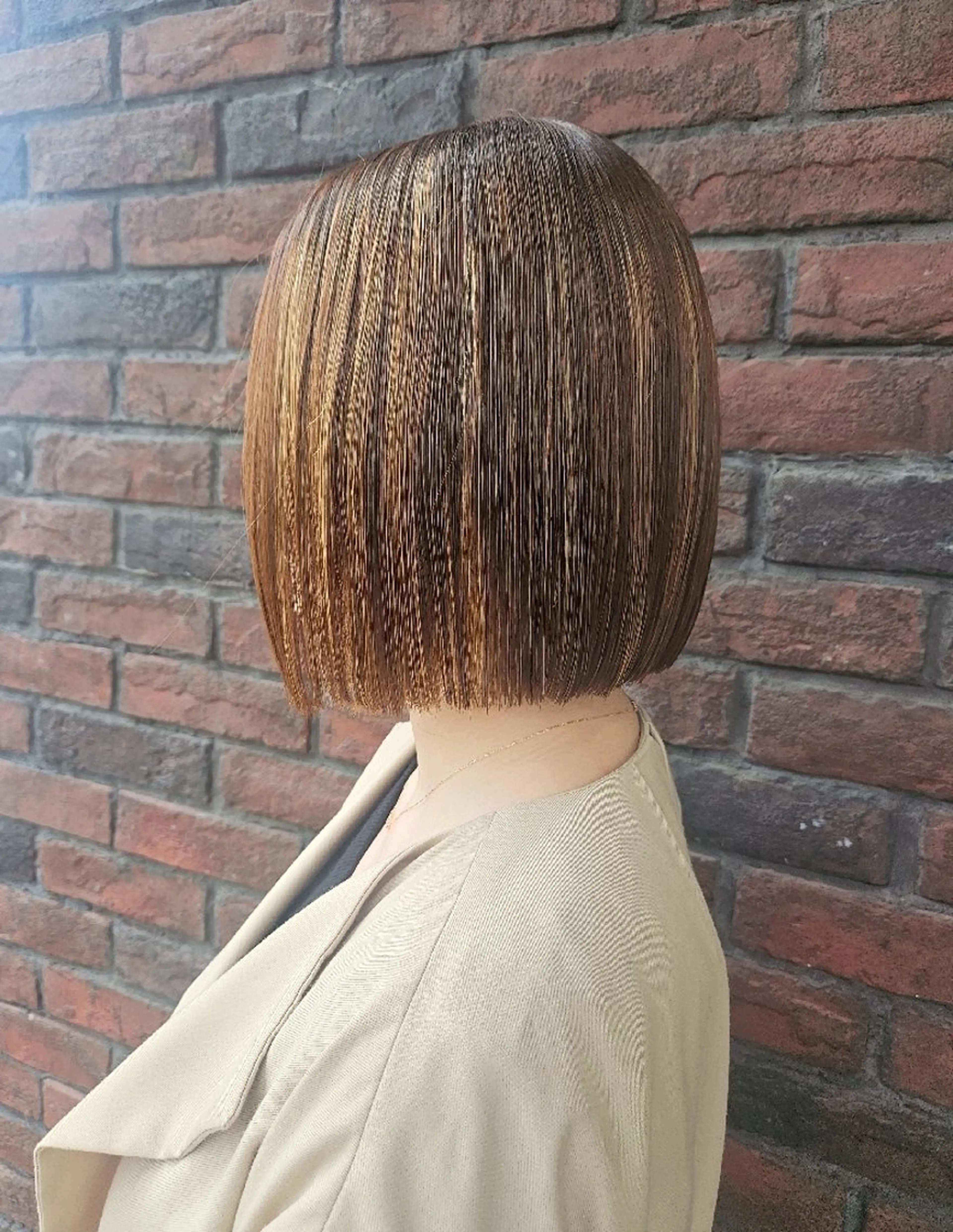 ミディアム カラー カット トリートメント 関口 友菜のヘアスタイル