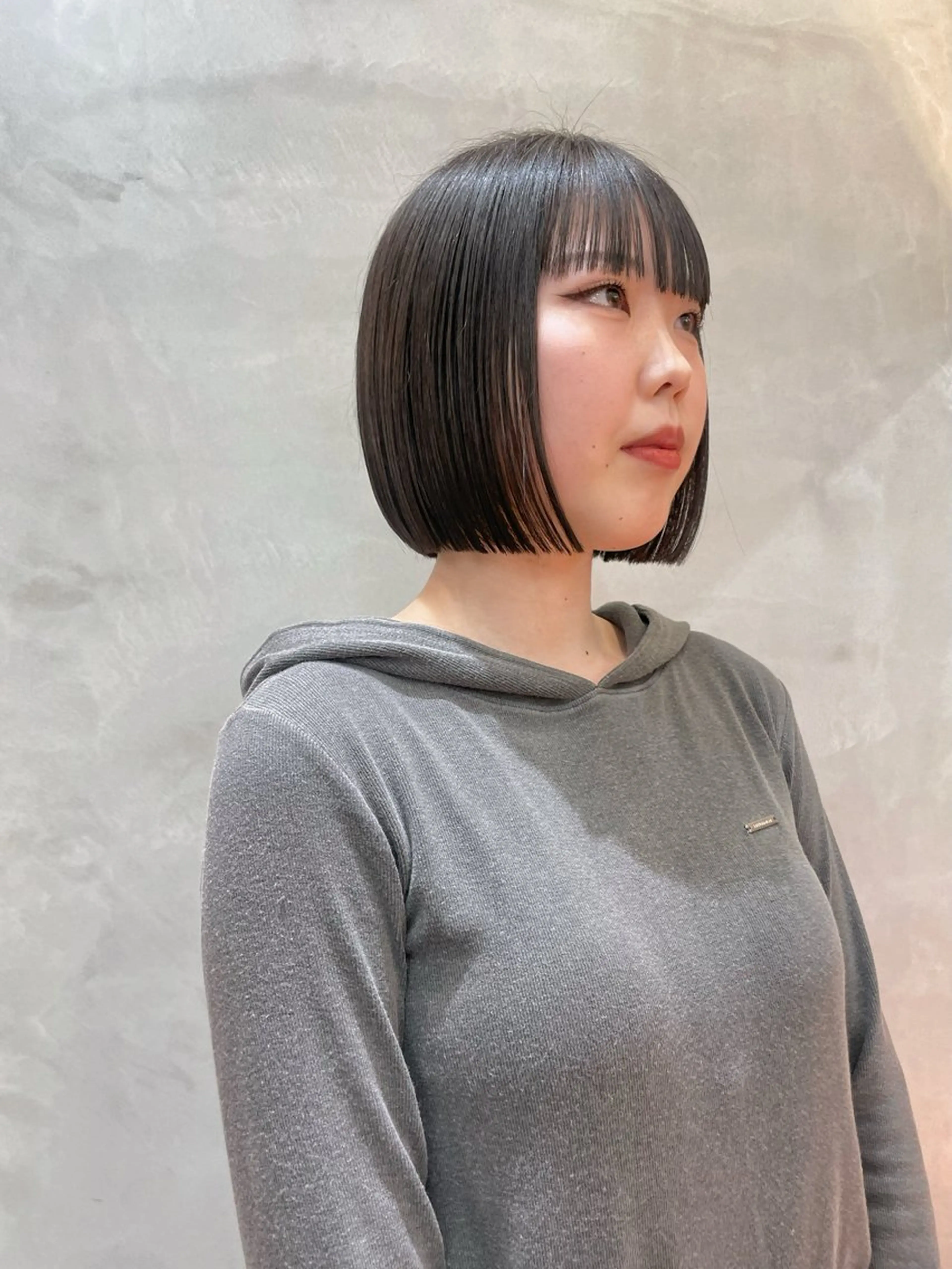 ショート Misaki /ボブ/縮毛矯正のヘアスタイル