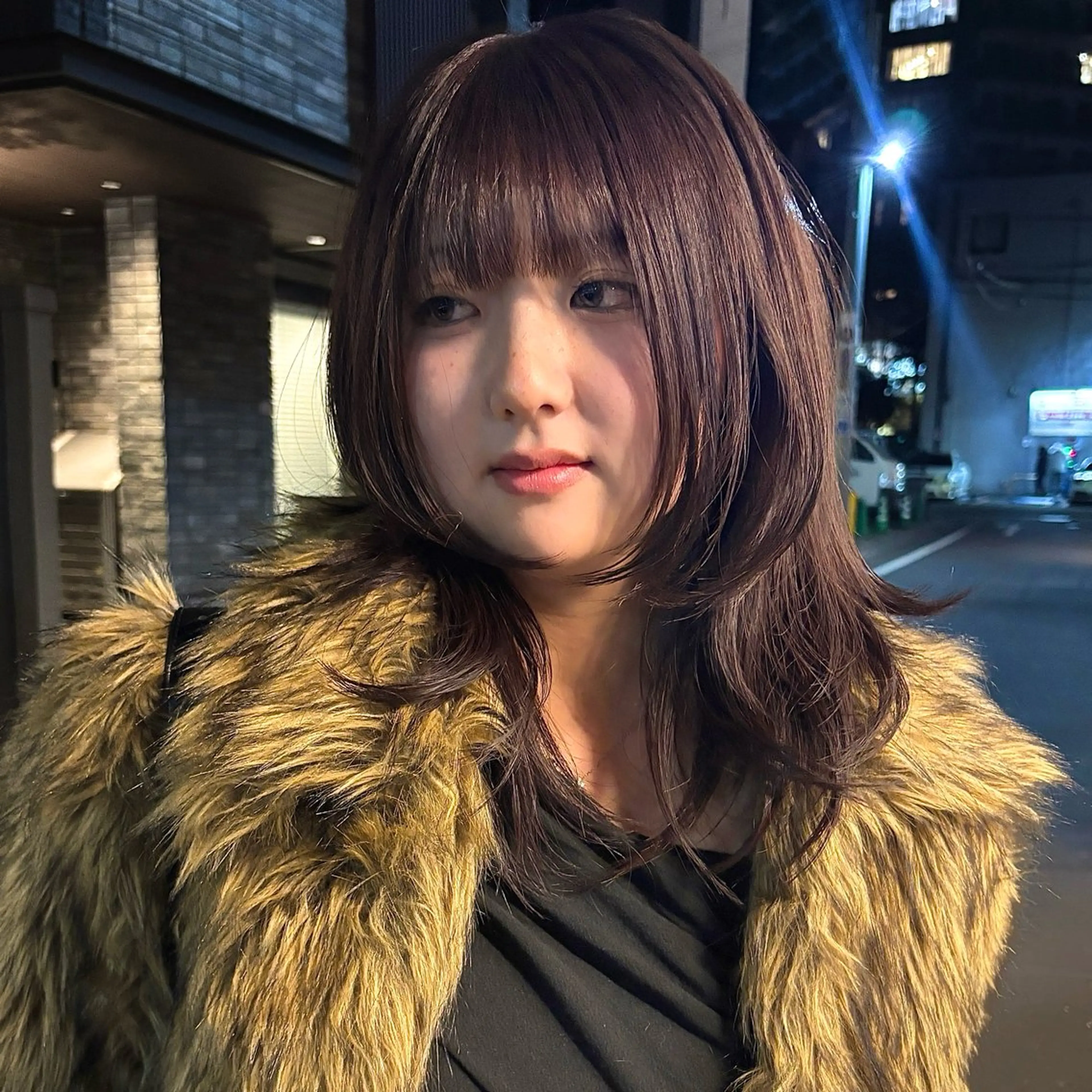 ミディアム カラー カット ヘアカラー トリートメント デザインレイヤー/ KOSUKEのヘアスタイル