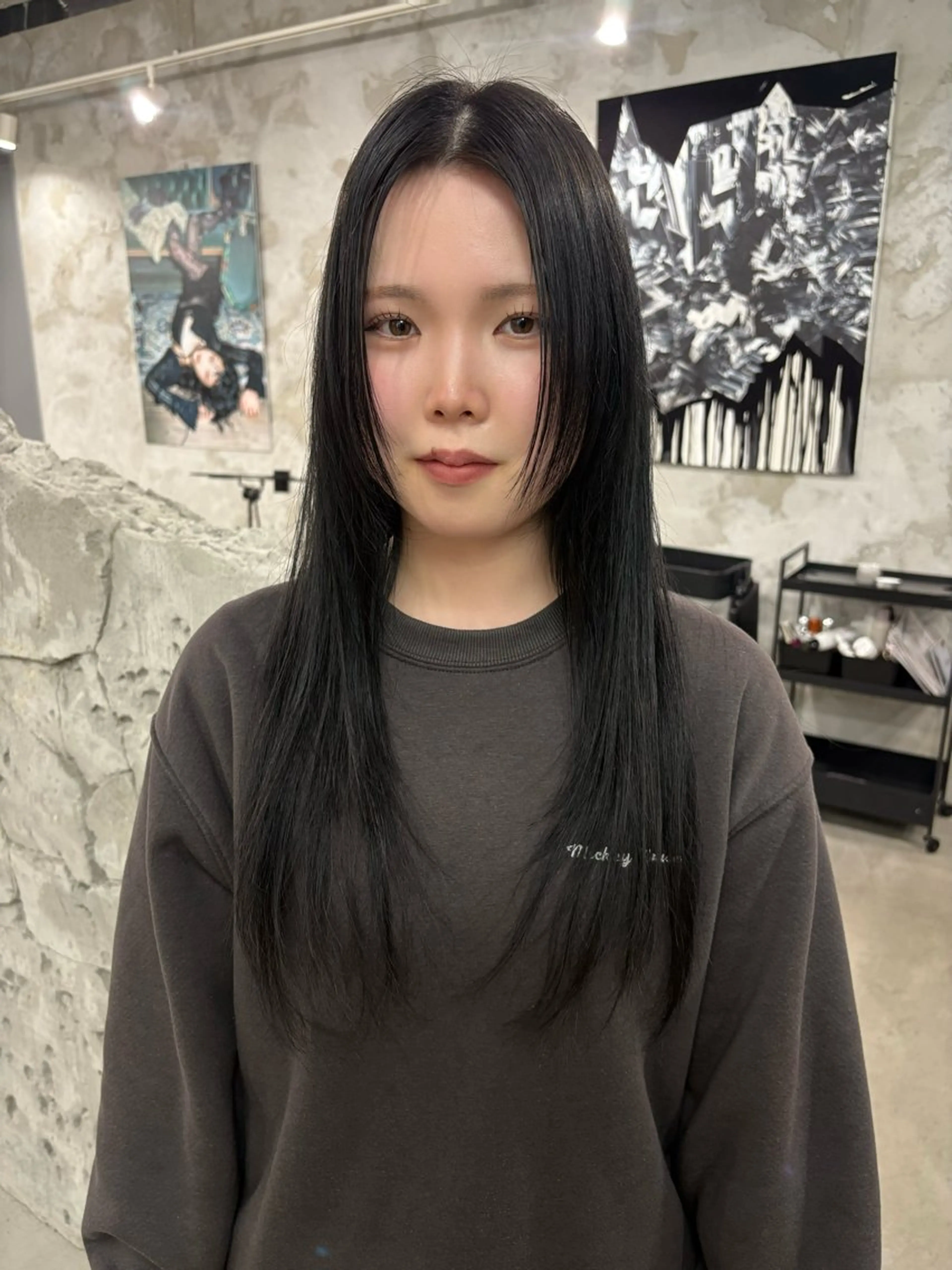 カラー ヘアカラー トリートメント KUBO HADUKIのヘアスタイル